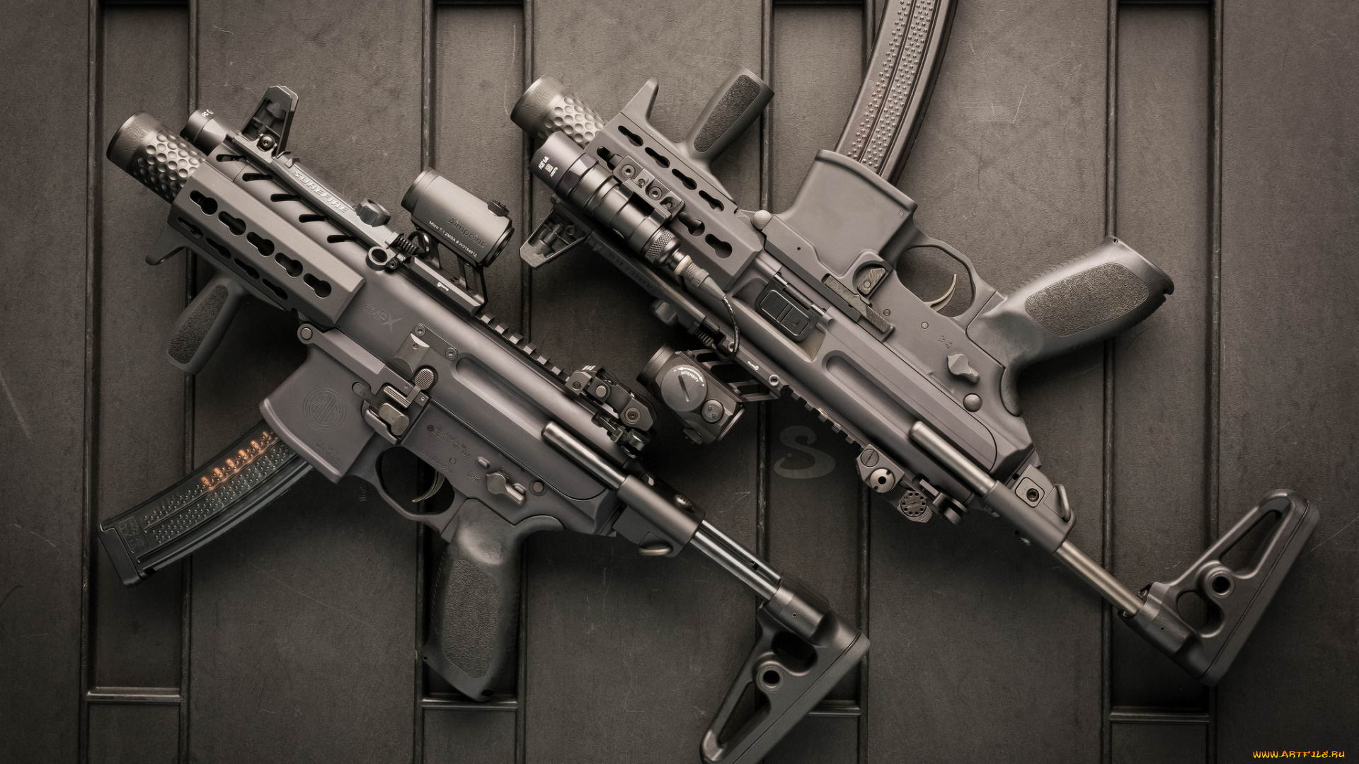 оружие, автоматы, ствол