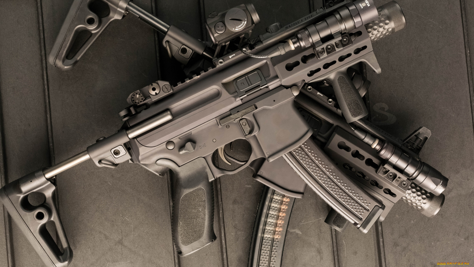 оружие, автоматы, ствол