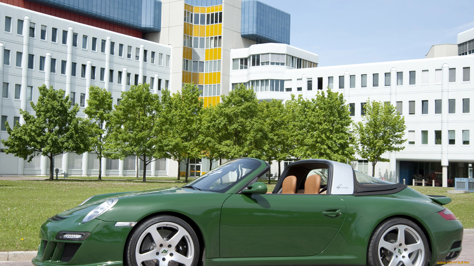 porsche, ruf-eruf, greenster, concept, 2009, автомобили, porsche, 2009, concept, ruf-eruf, greenster