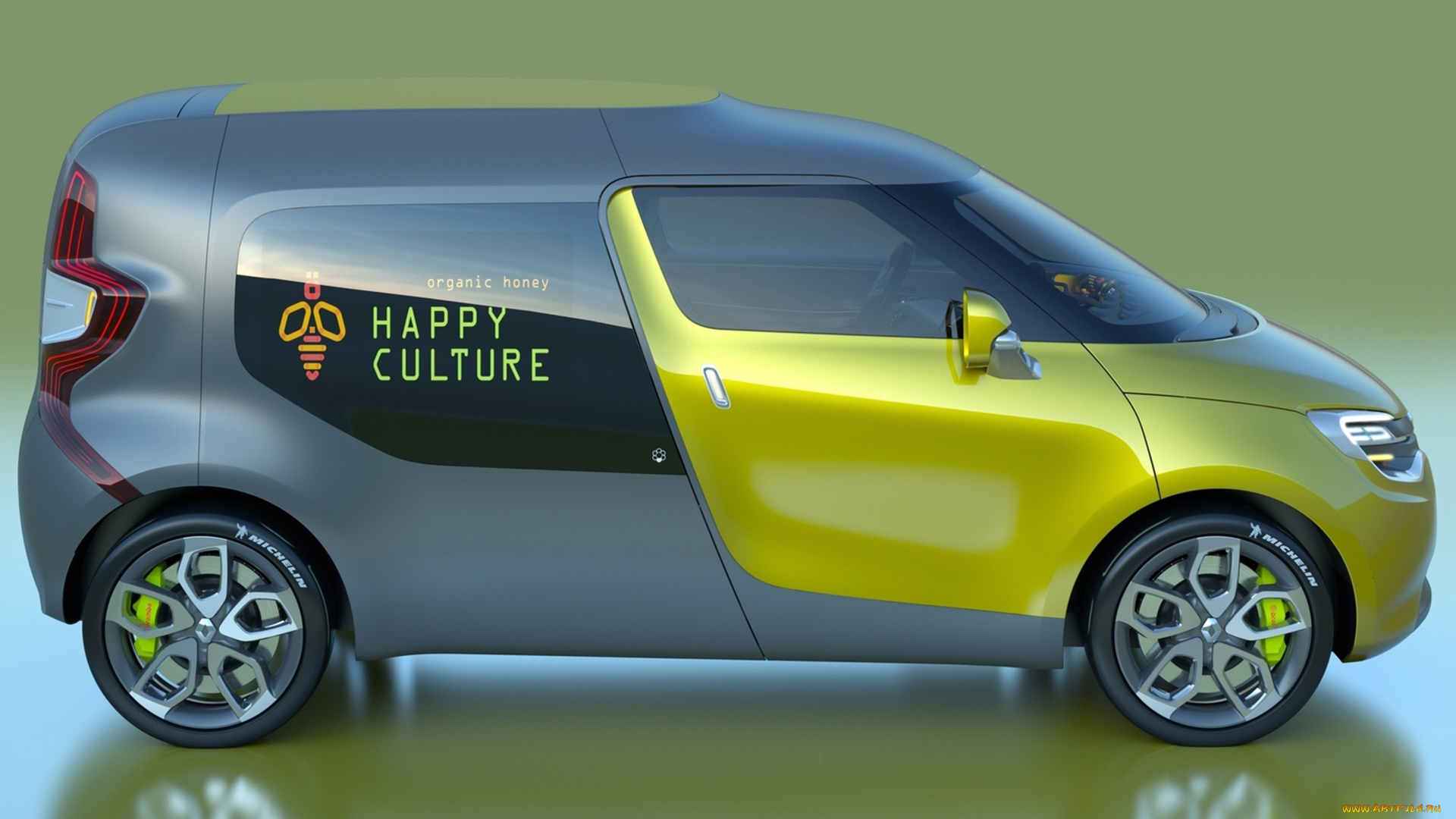 renault, frendzy, concept, 2011, автомобили, 3д, renault, 2011, frendzy, concept