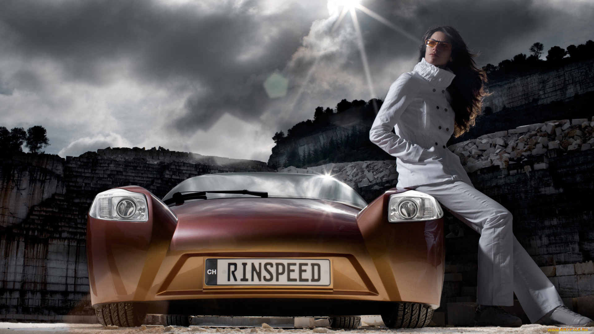 rinspeed, ichange, concept, 2009, автомобили, -авто, с, девушками, 2009, rinspeed, ichange, concept