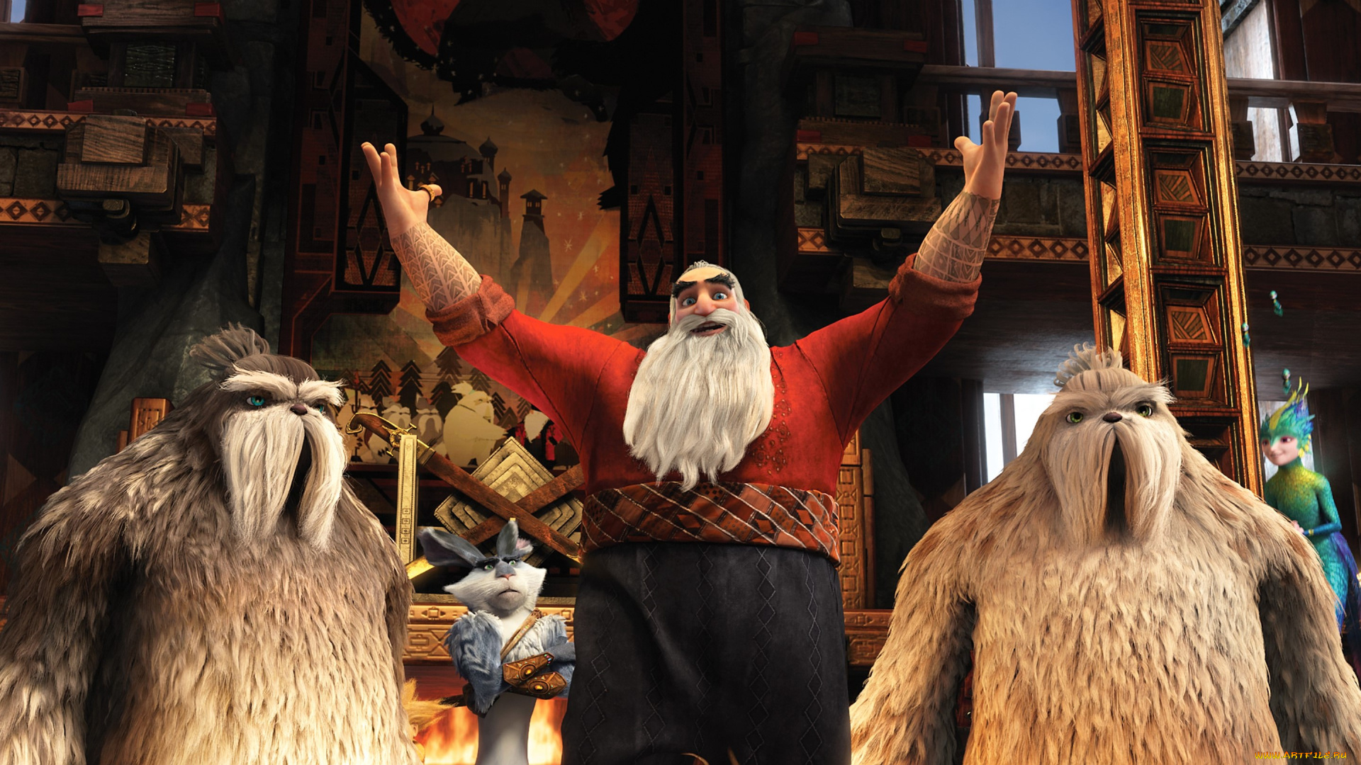 rise, of, the, guardians, мультфильмы, персонажи