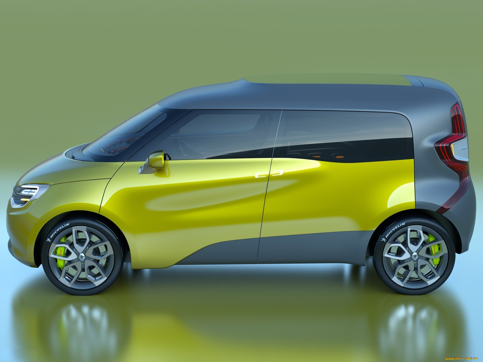 renault, frendzy, concept, 2011, автомобили, 3д, concept, 2011, frendzy, renault