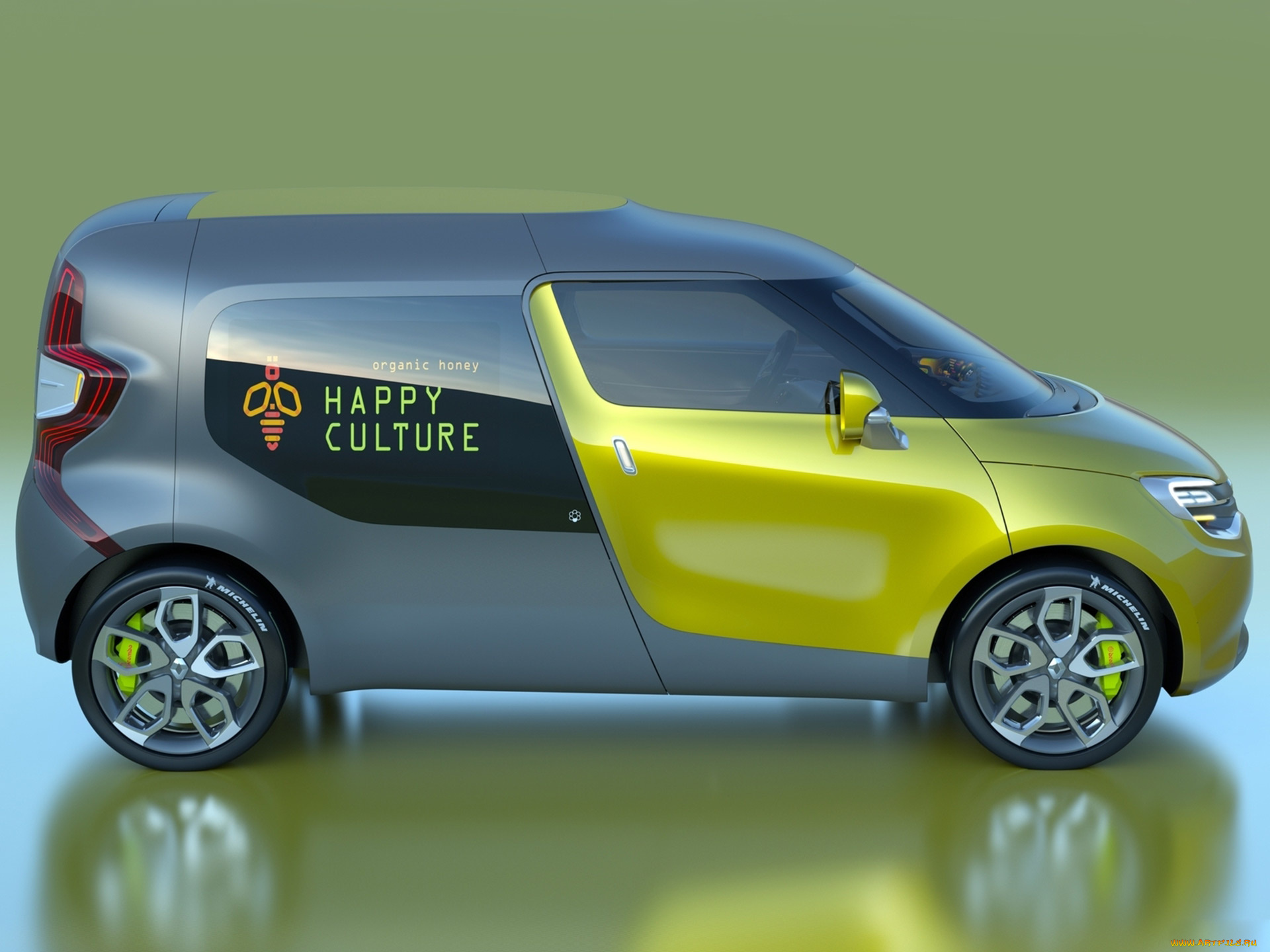 renault, frendzy, concept, 2011, автомобили, 3д, renault, 2011, frendzy, concept