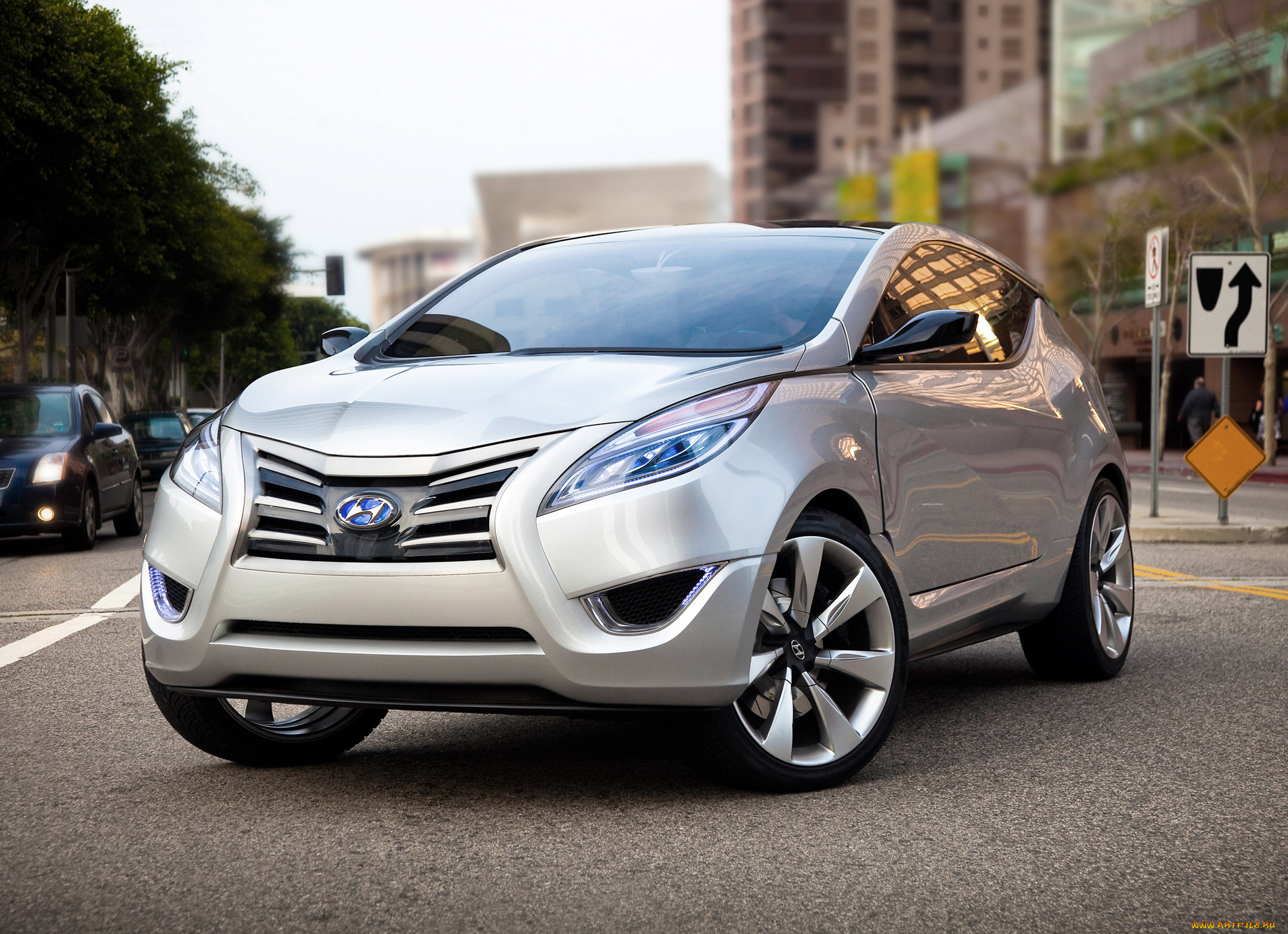 hyundai, hcd-11, nuvis, concept, 2009, автомобили, выставки, и, уличные, фото, hyundai, 2009, concept, nuvis, hcd-11