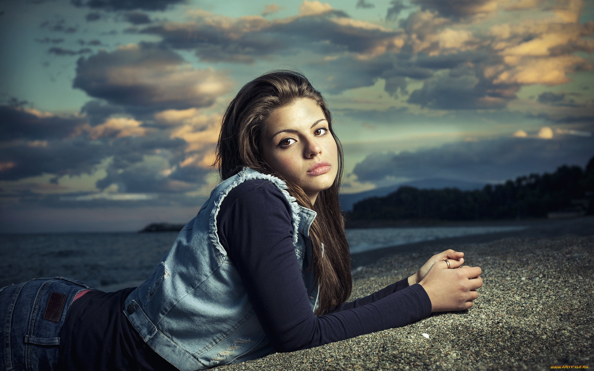 девушки, -unsort, , брюнетки, , шатенки, взгляд, лицо