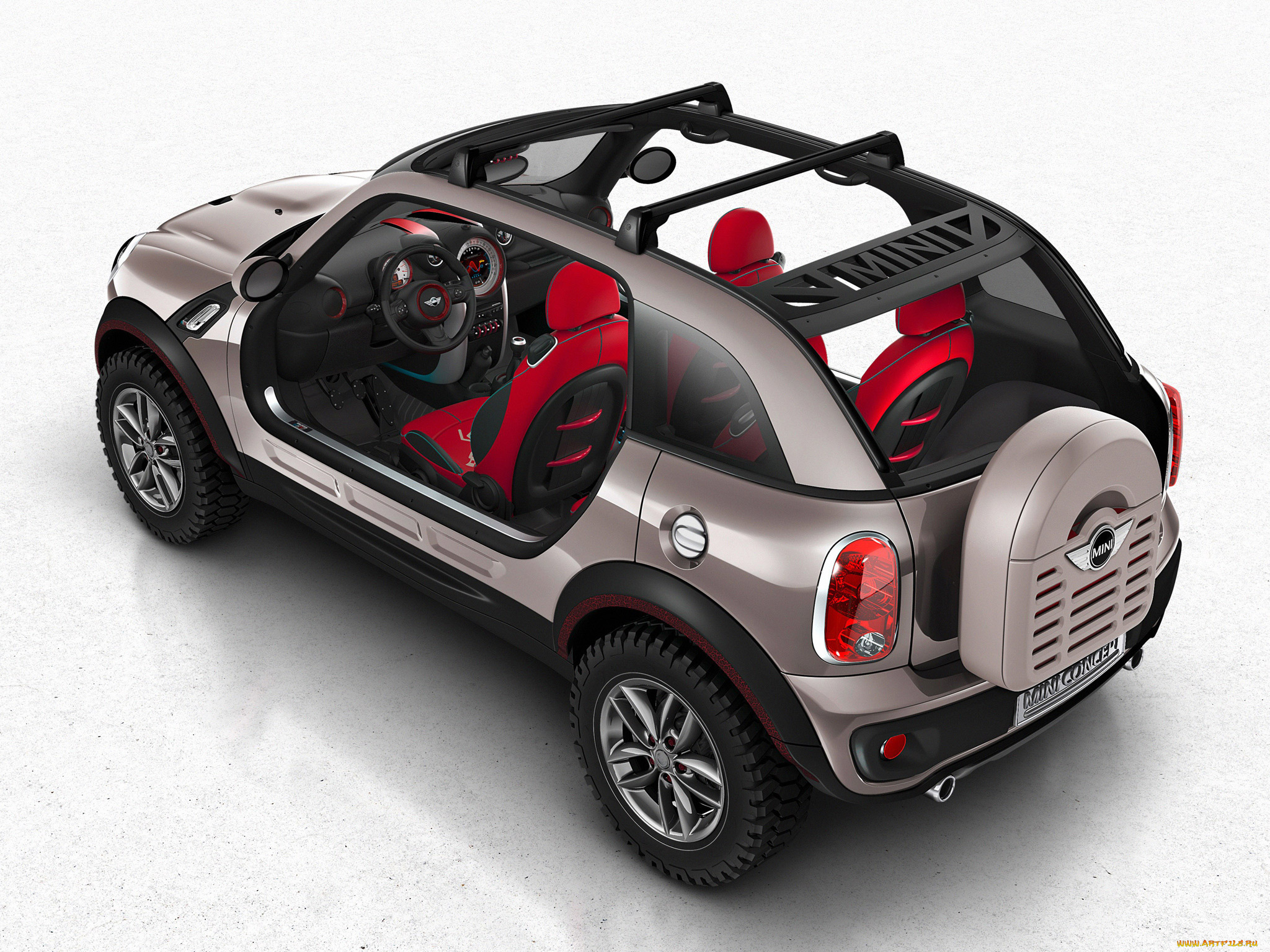 mini, beachcomber, concept, 2009, автомобили, mini, concept, beachcomber, 2009