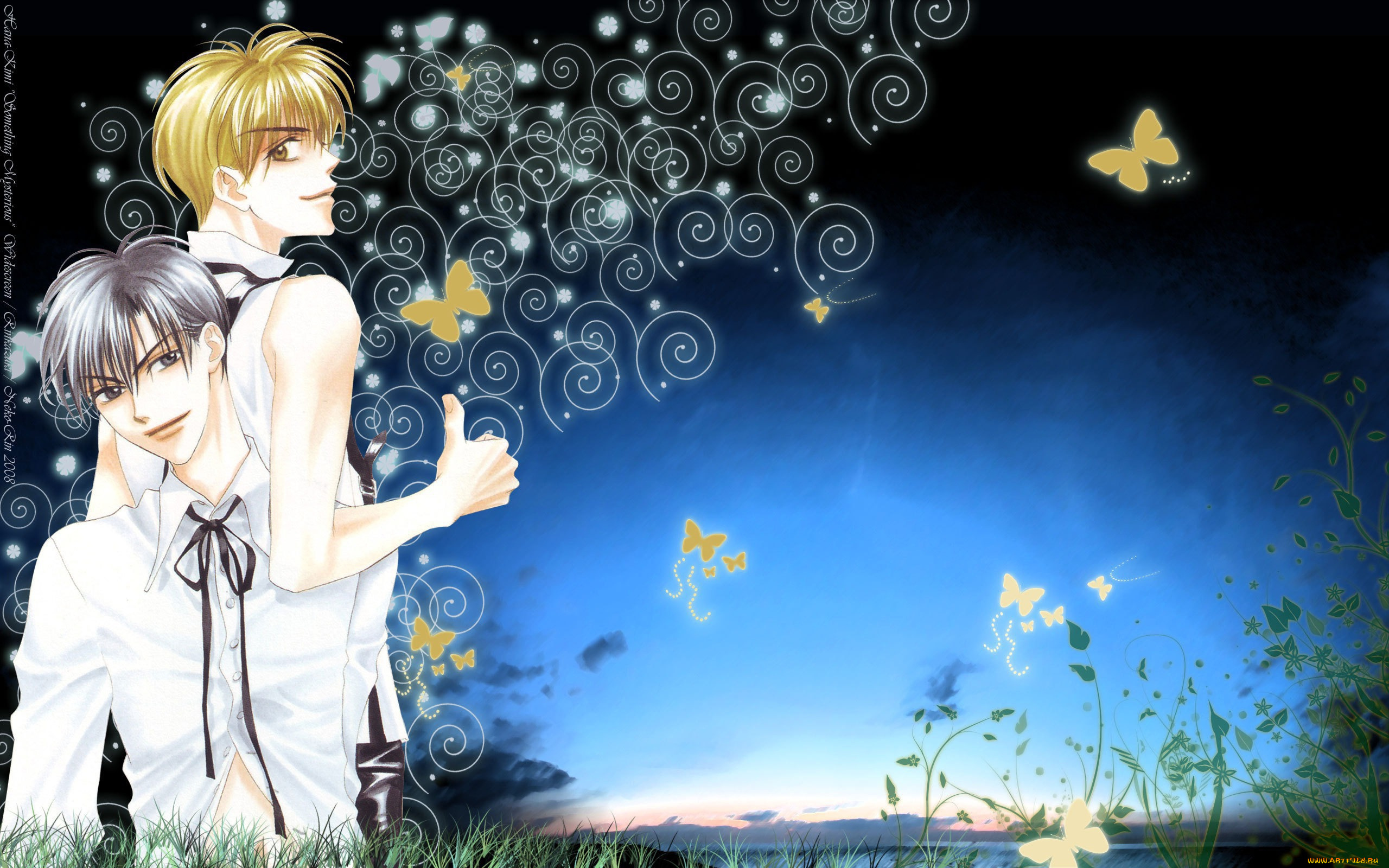 аниме, hanakimi, парни