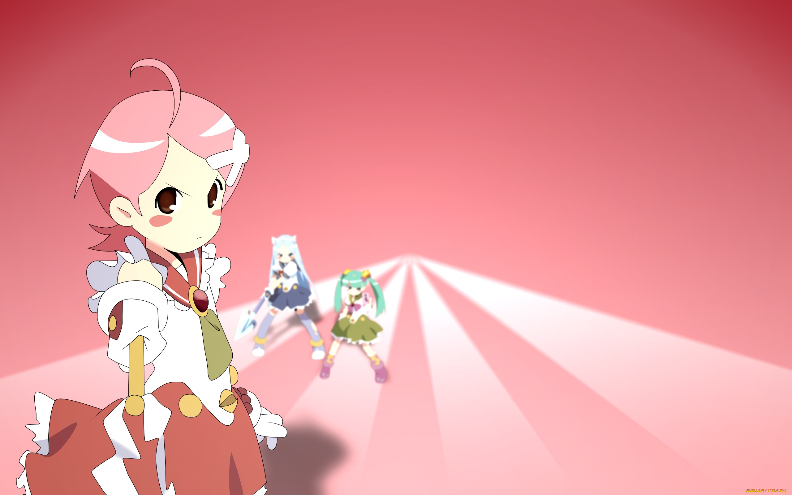 аниме, sayonara, zetsubo, sensei, девушка, взгляд, фон