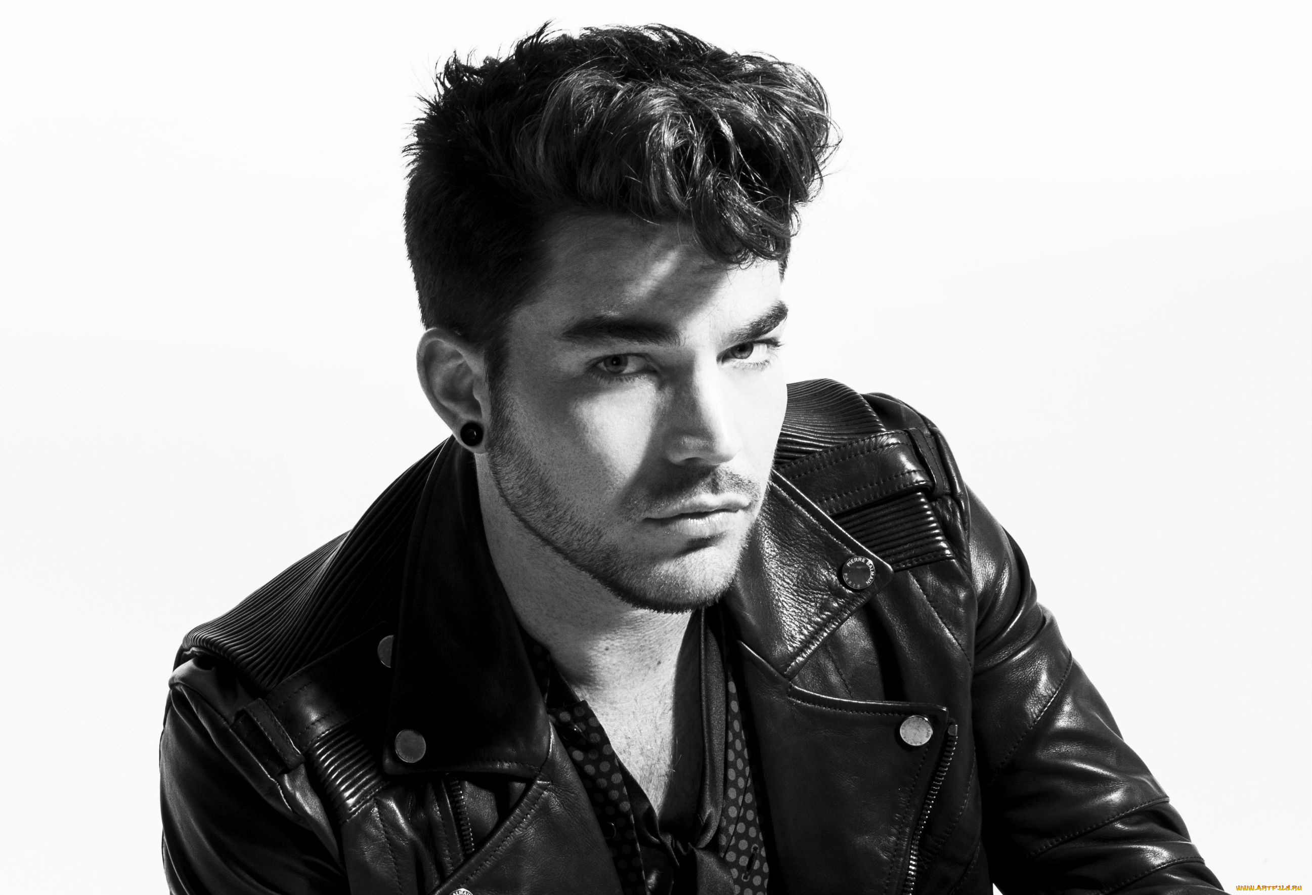 музыка, adam, lambert, белый, стиль, черный, adam, lambert