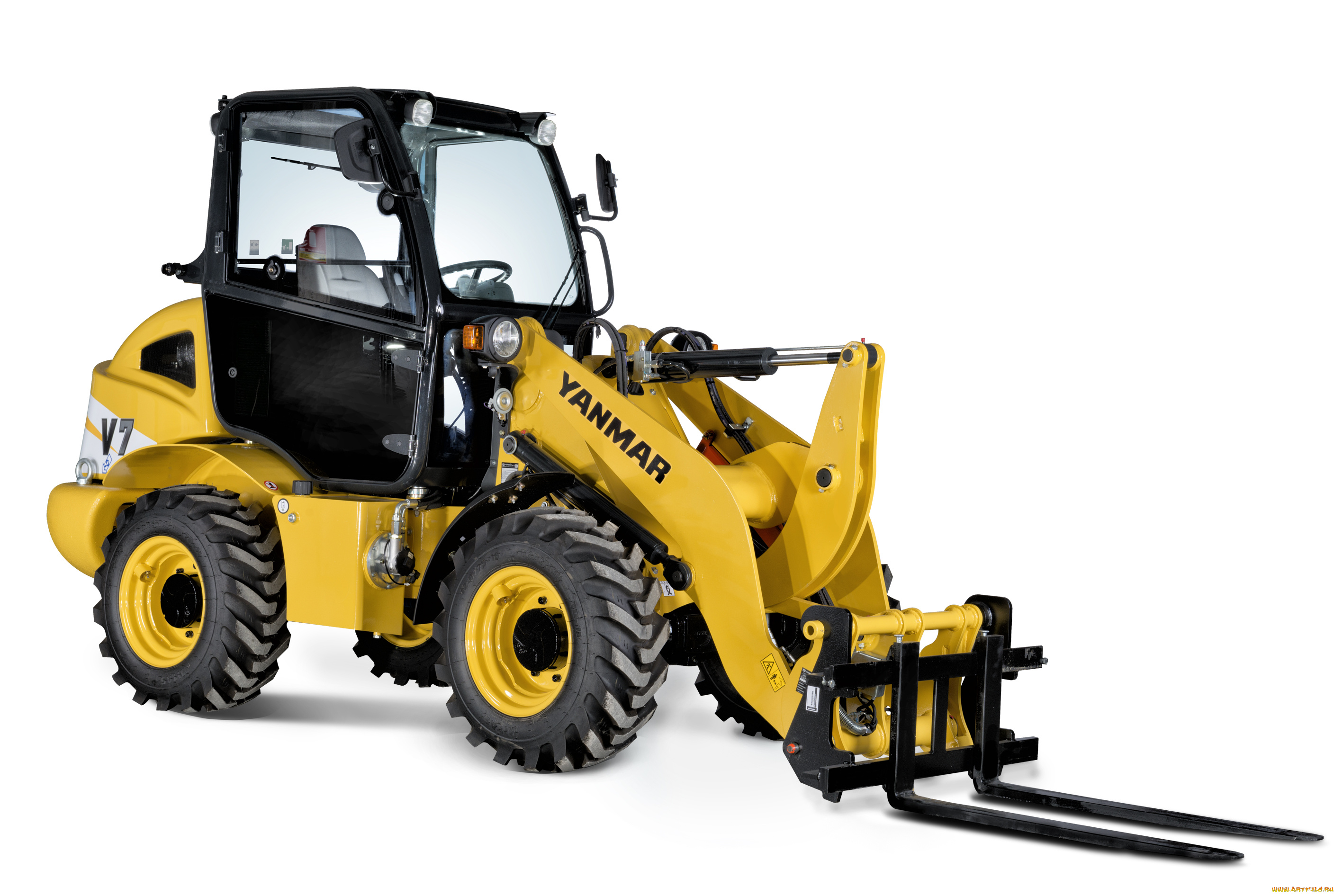техника, фронтальные, погрузчики, yanmar