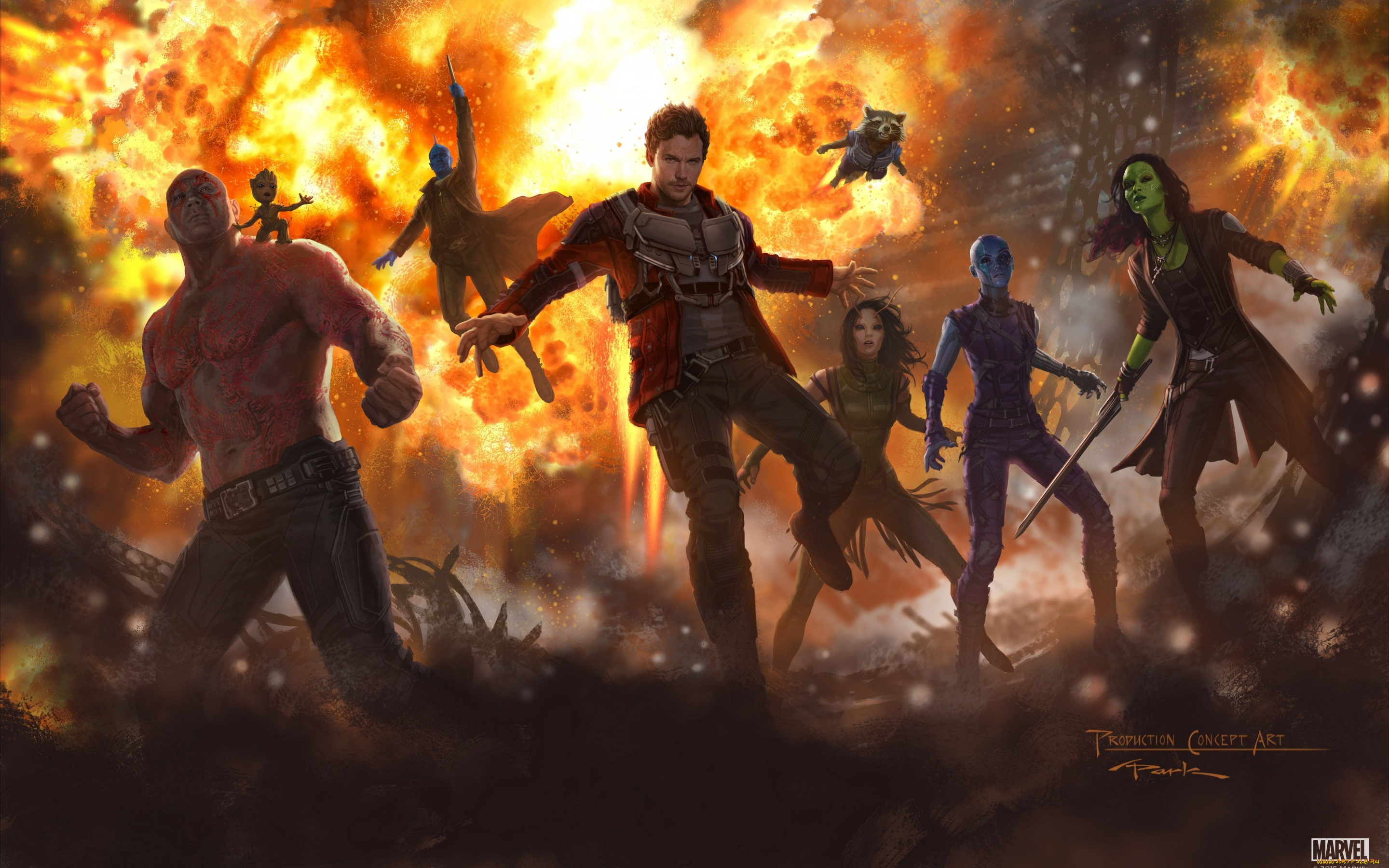 рисованное, кино, guardians, of, the, galaxy, 2