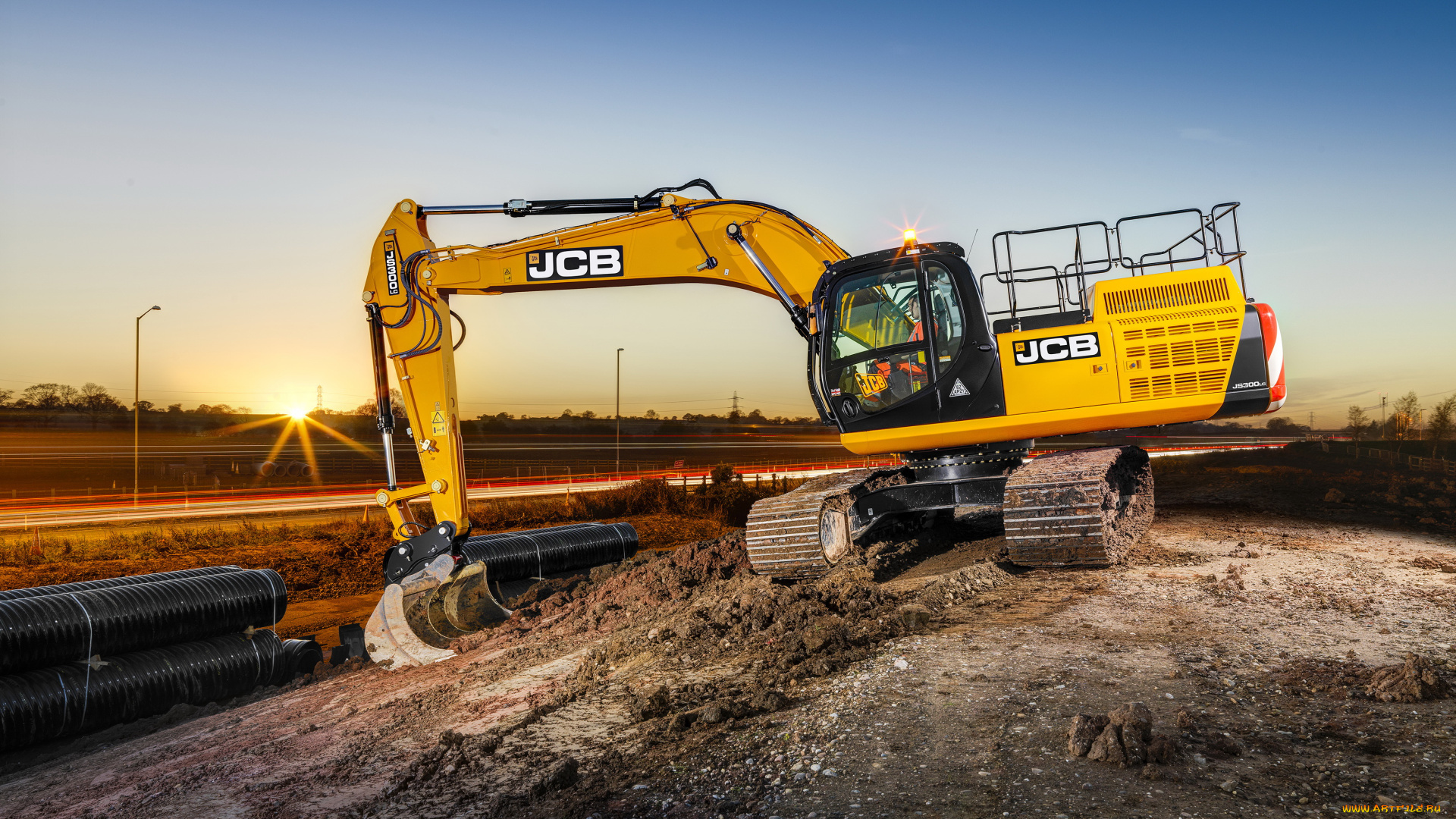 техника, экскаваторы, jcb