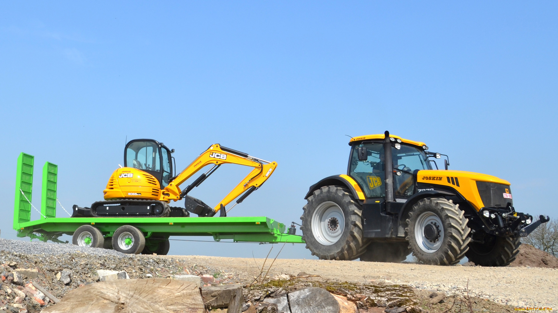 техника, тракторы, jcb