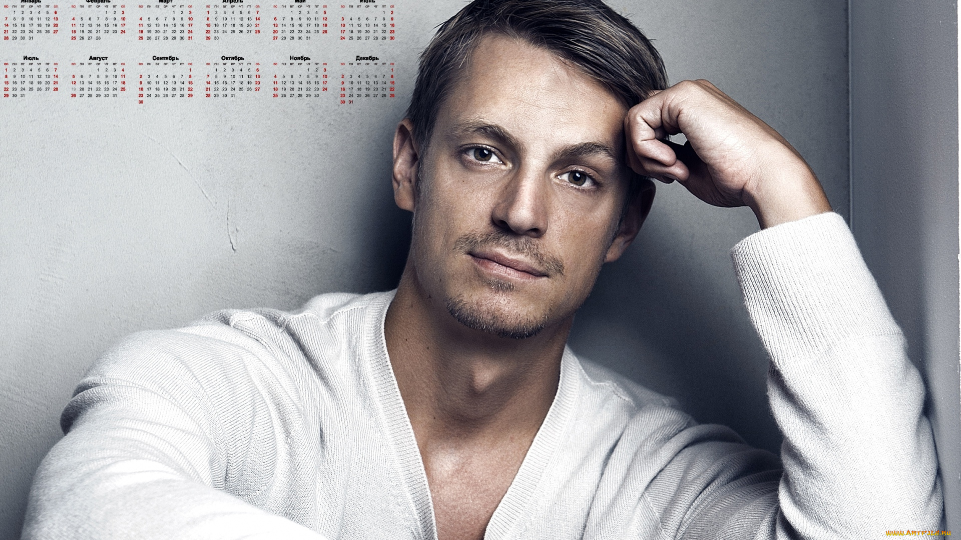 yuel, kinnaman, календари, знаменитости, взгляд, актер, 2018, мужчина
