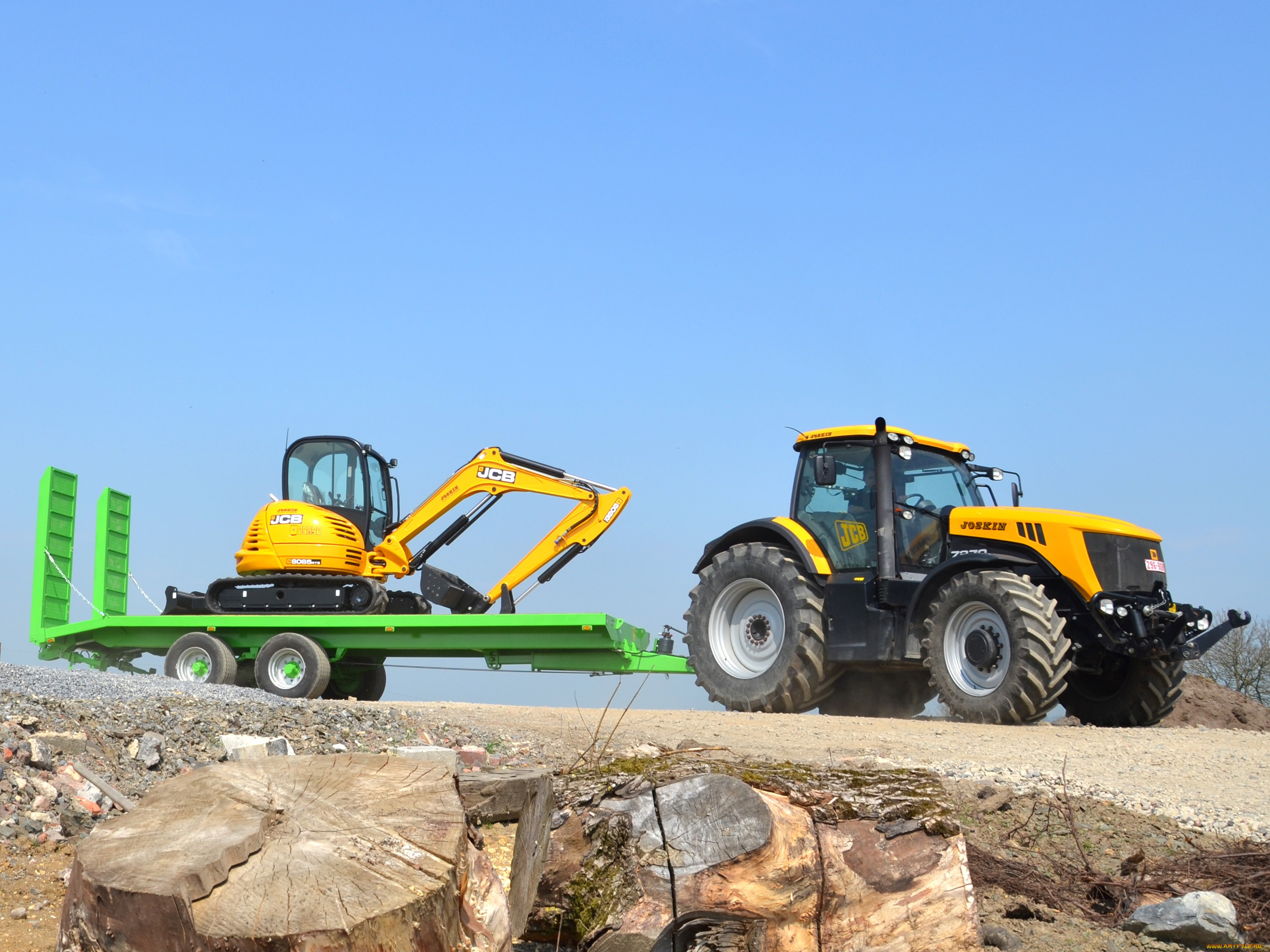 техника, тракторы, jcb