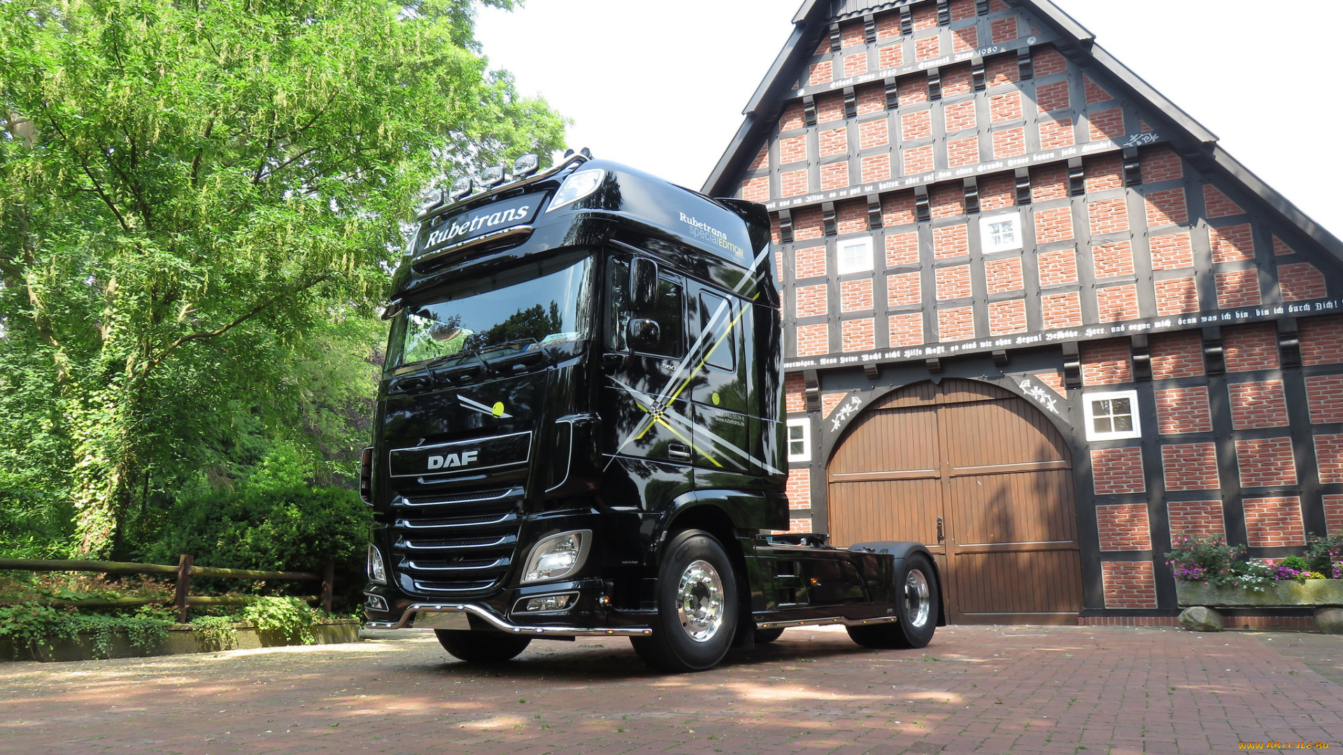 автомобили, daf, тягач, седельный, грузовик