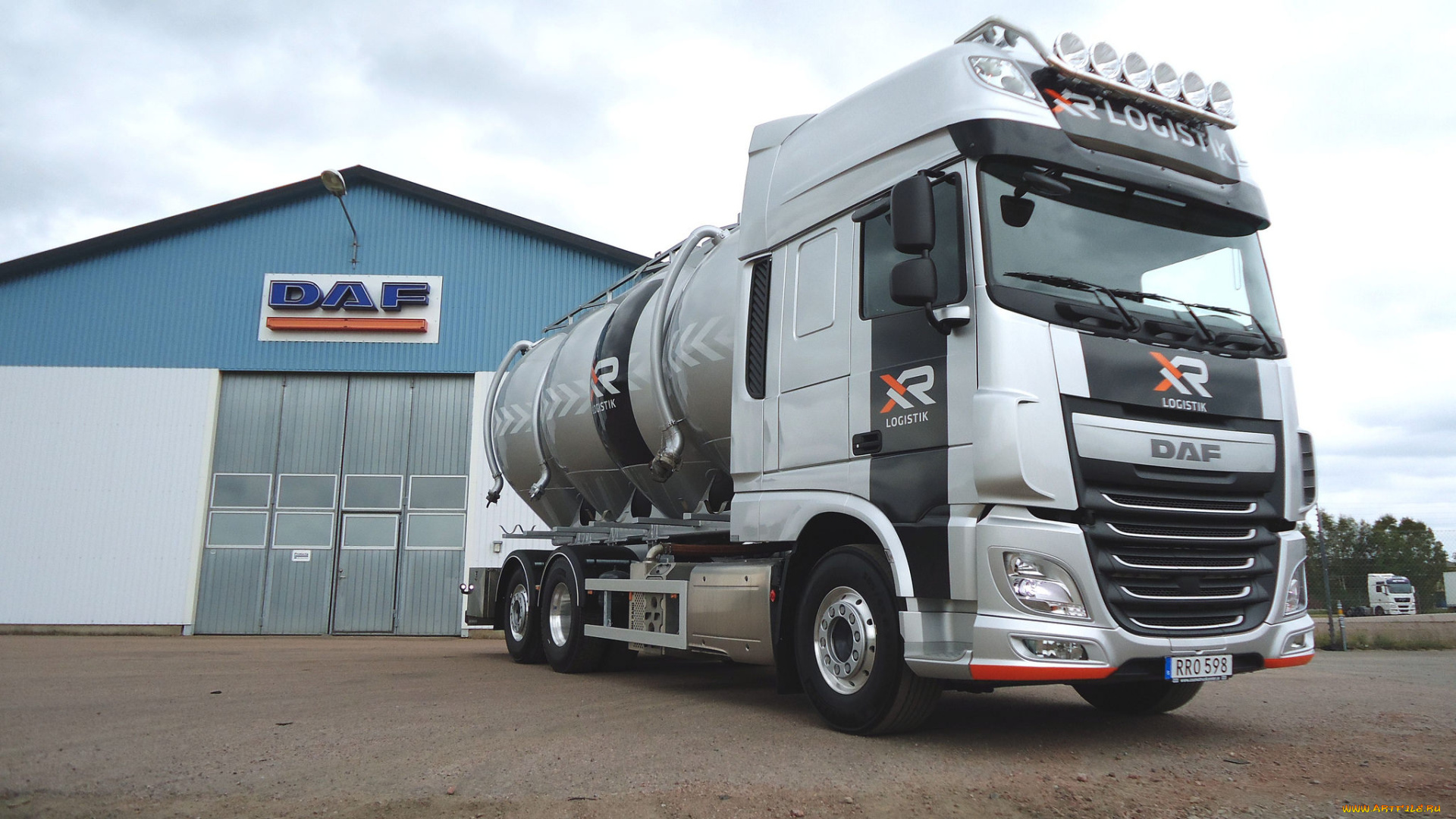 автомобили, daf, тягач, седельный, грузовик