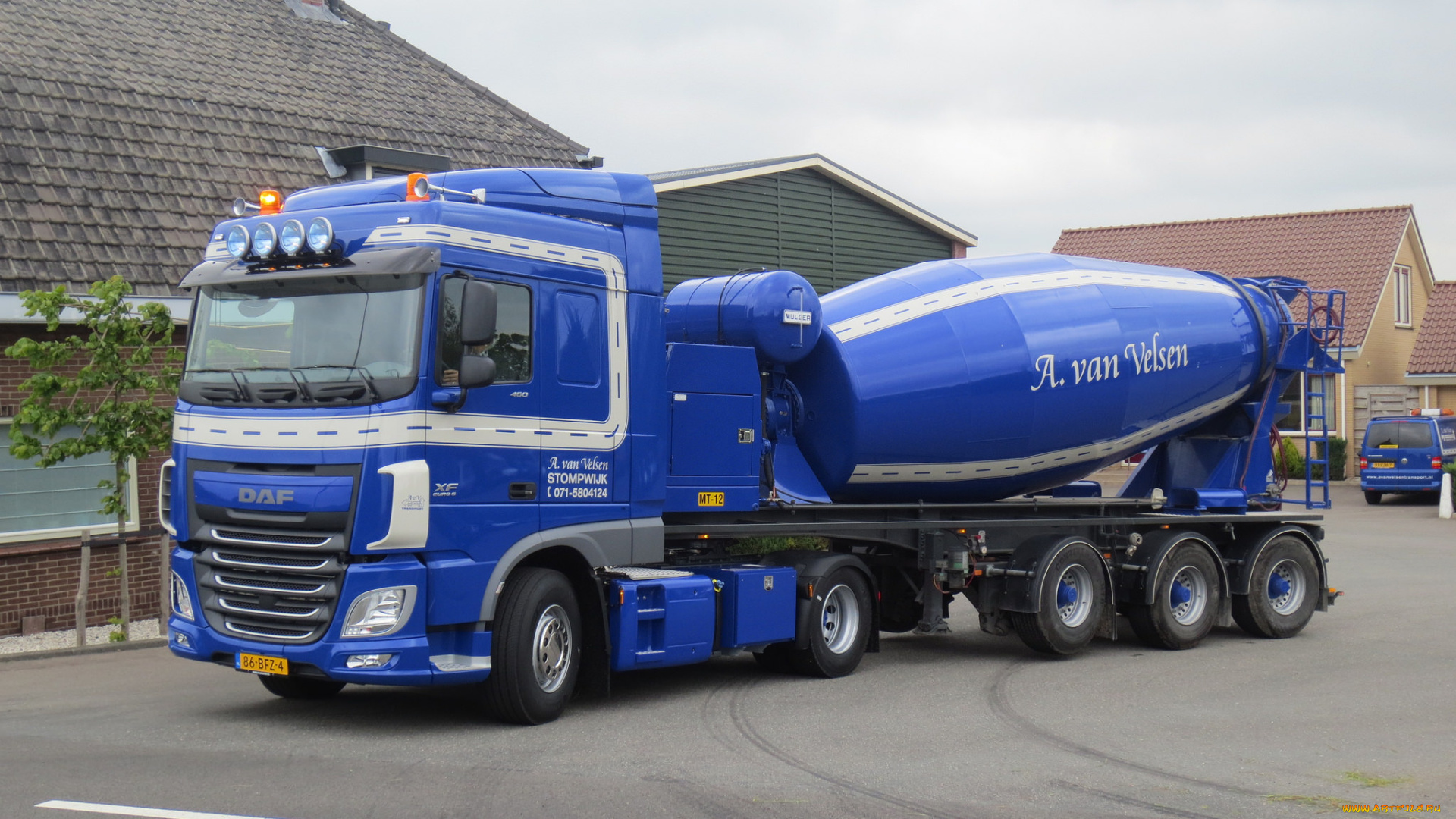 автомобили, daf, тягач, седельный, грузовик