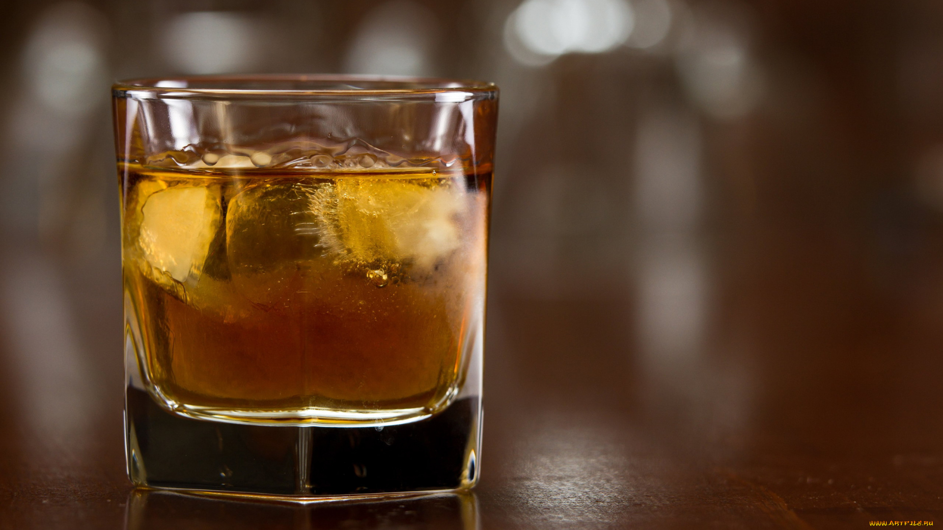 еда, напитки, виски, лед