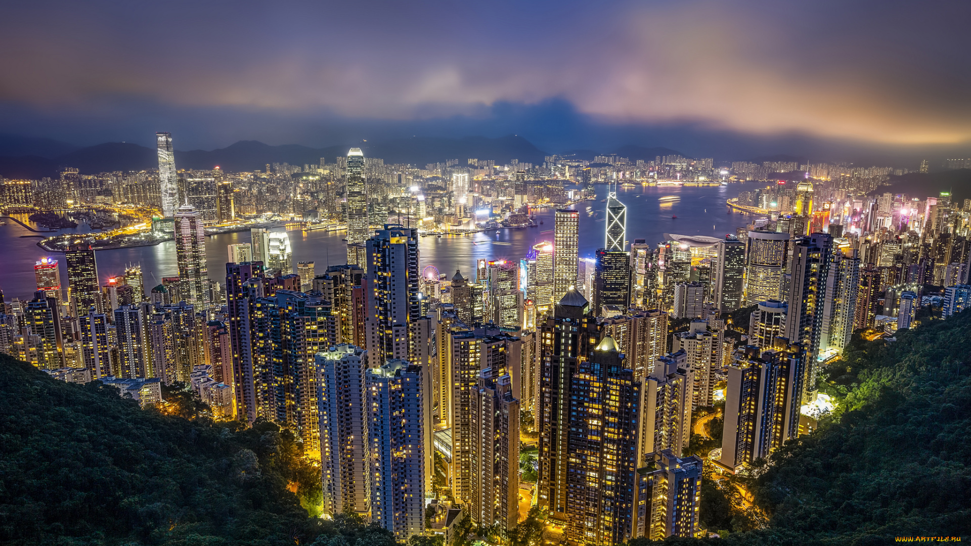 hongkong, города, гонконг, , китай, простор