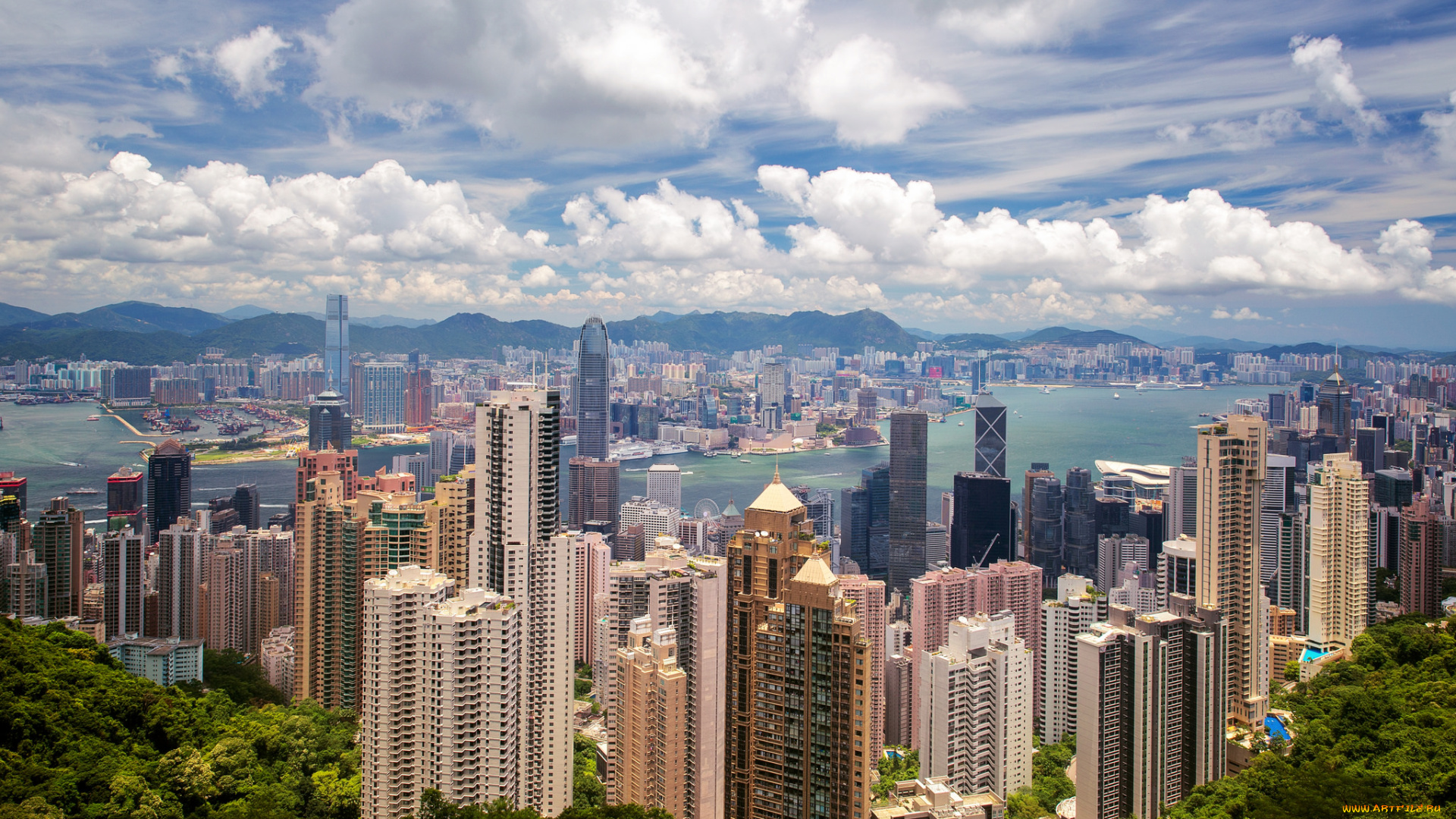 hongkong, города, гонконг, , китай, простор