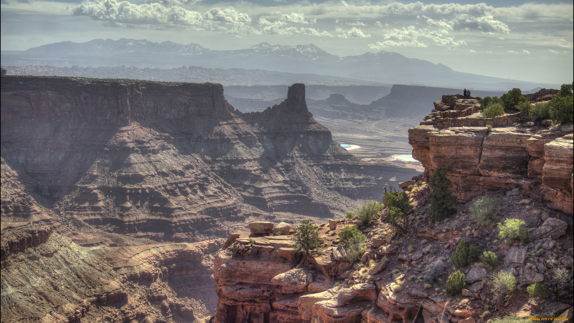 природа, горы, простор