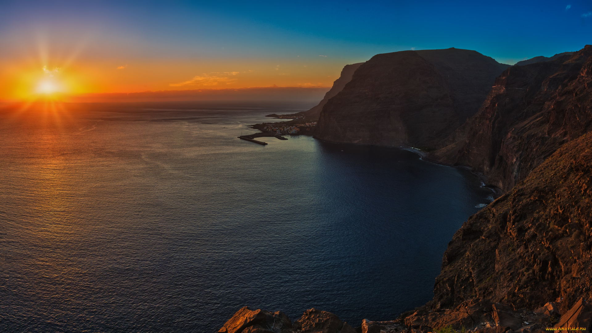 природа, восходы, закаты, простор