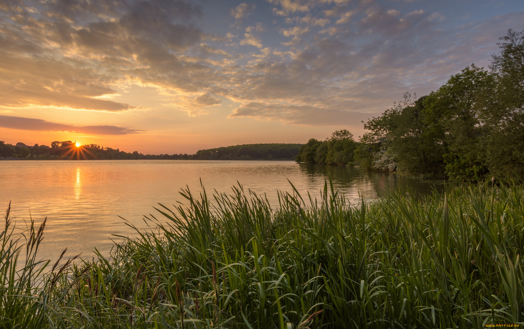 природа, реки, озера, простор