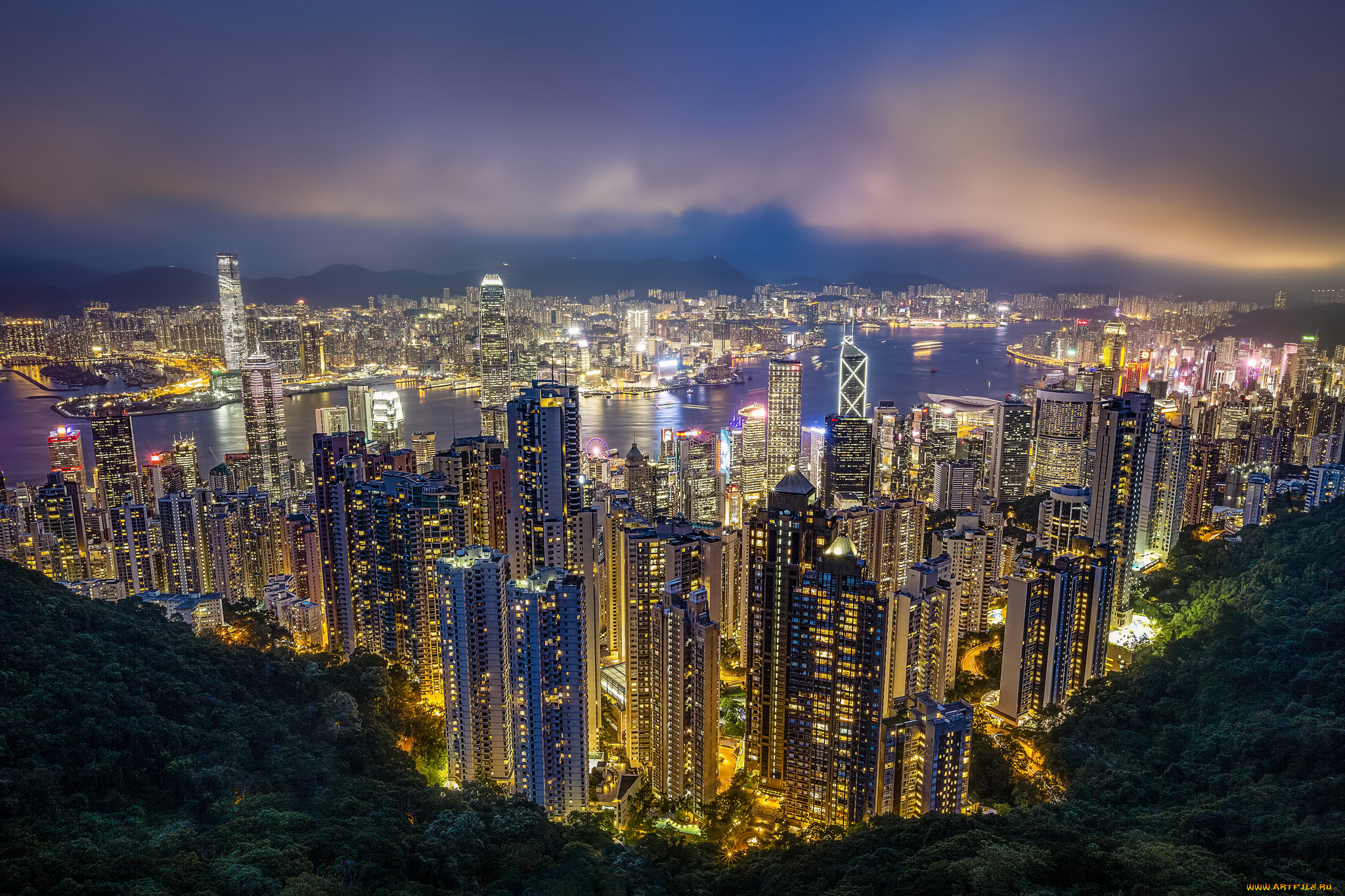 hongkong, города, гонконг, , китай, простор
