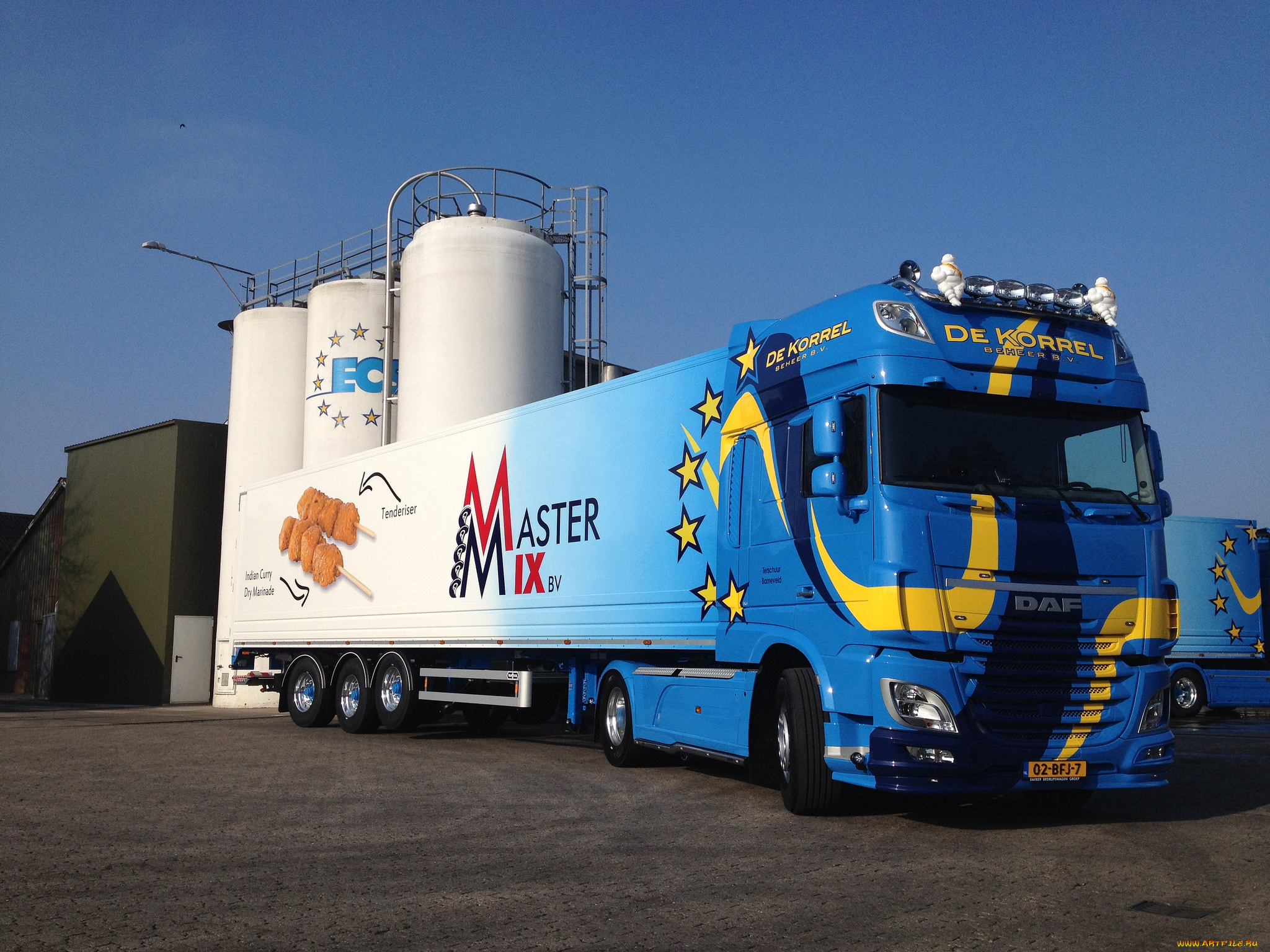 автомобили, daf, тягач, седельный, грузовик