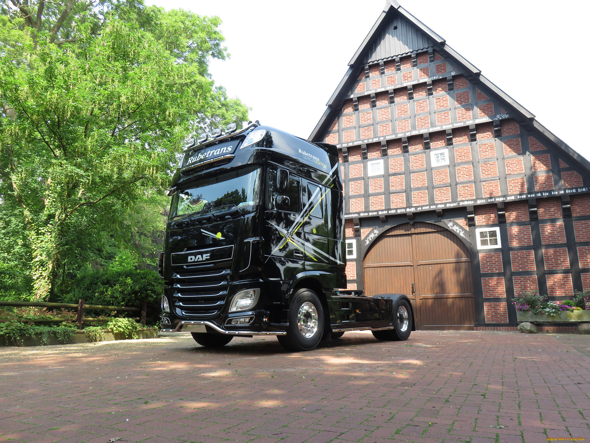 автомобили, daf, тягач, седельный, грузовик