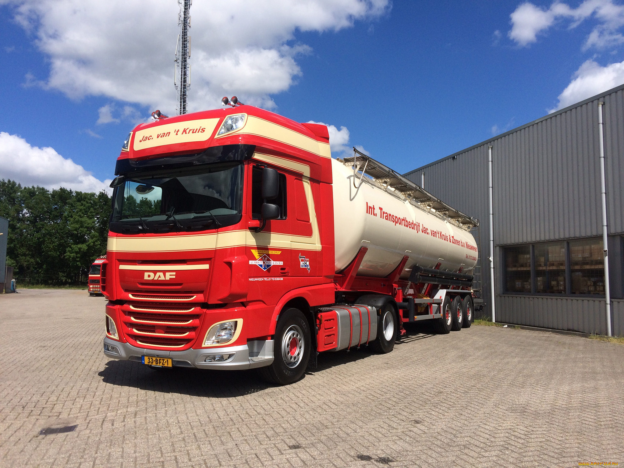 автомобили, daf, тягач, седельный, грузовик