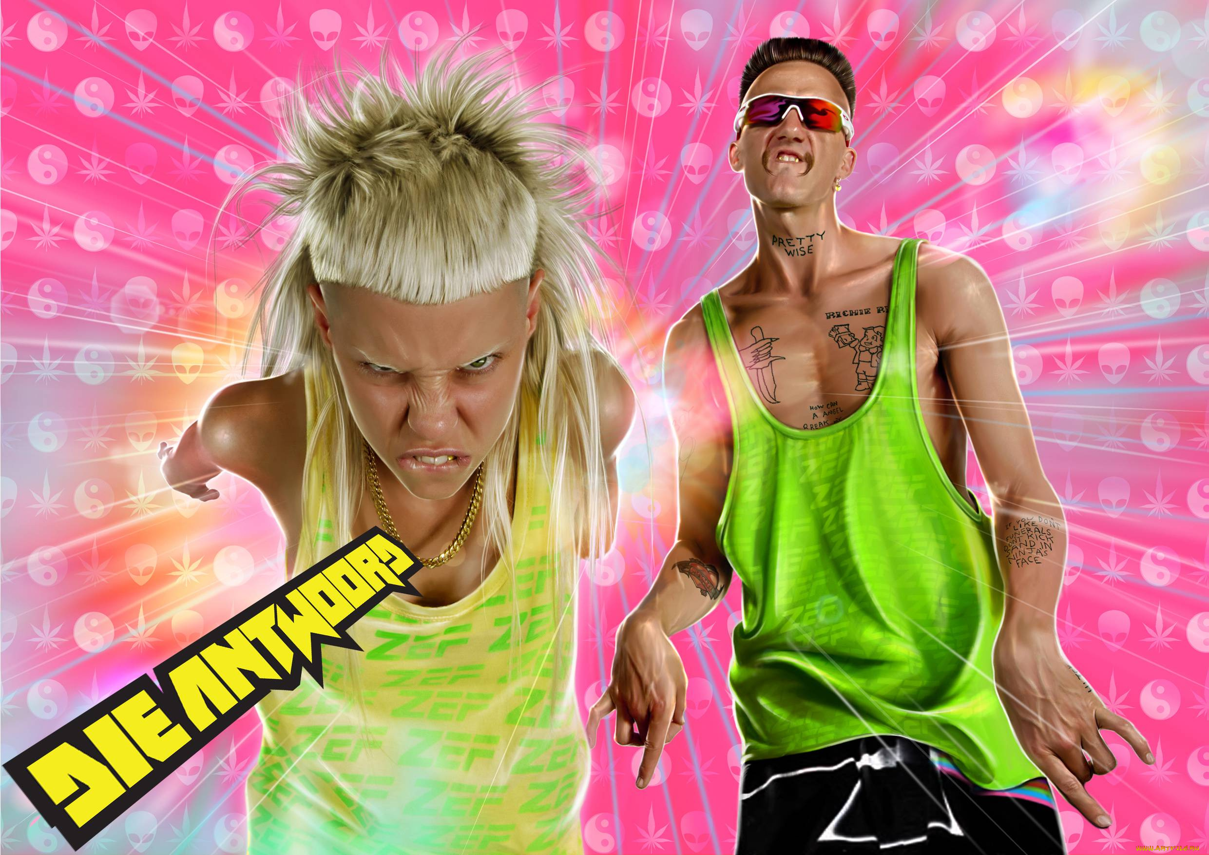 die, antwoord, музыка, группа