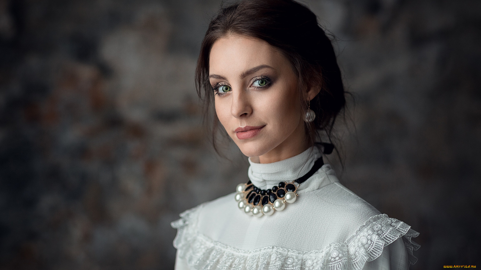 anastasiya, peredistova, девушки, анастасия, передистова, anastasiya, peredistova, портрет, лицо, девушка, модель, темноволосая, шатенка, поза, стройная, сексуальная, взгляд, причёска, флирт, красотка, платье, белый