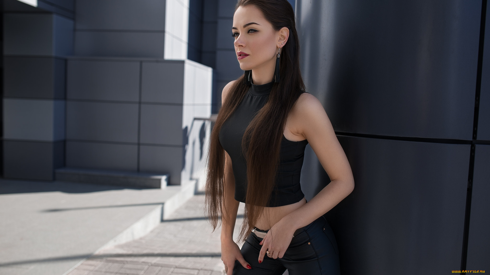 девушки, екатерина, кононова, джинсы, топ, екатерина, кононова