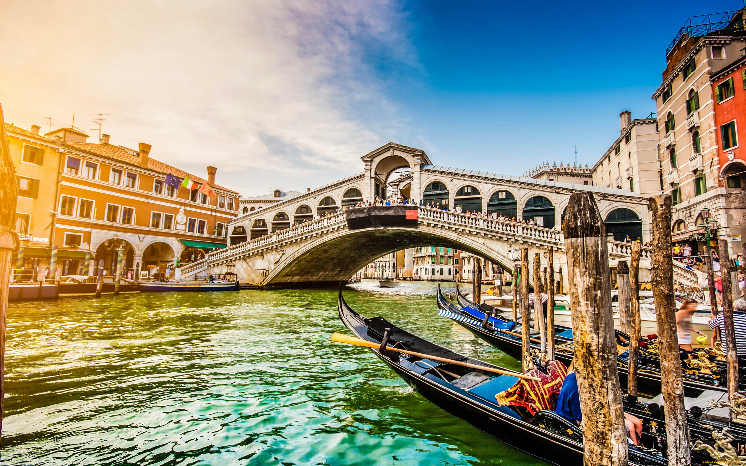 rialto, bridge, grand, canal, города, венеция, , италия, rialto, bridge, grand, canal