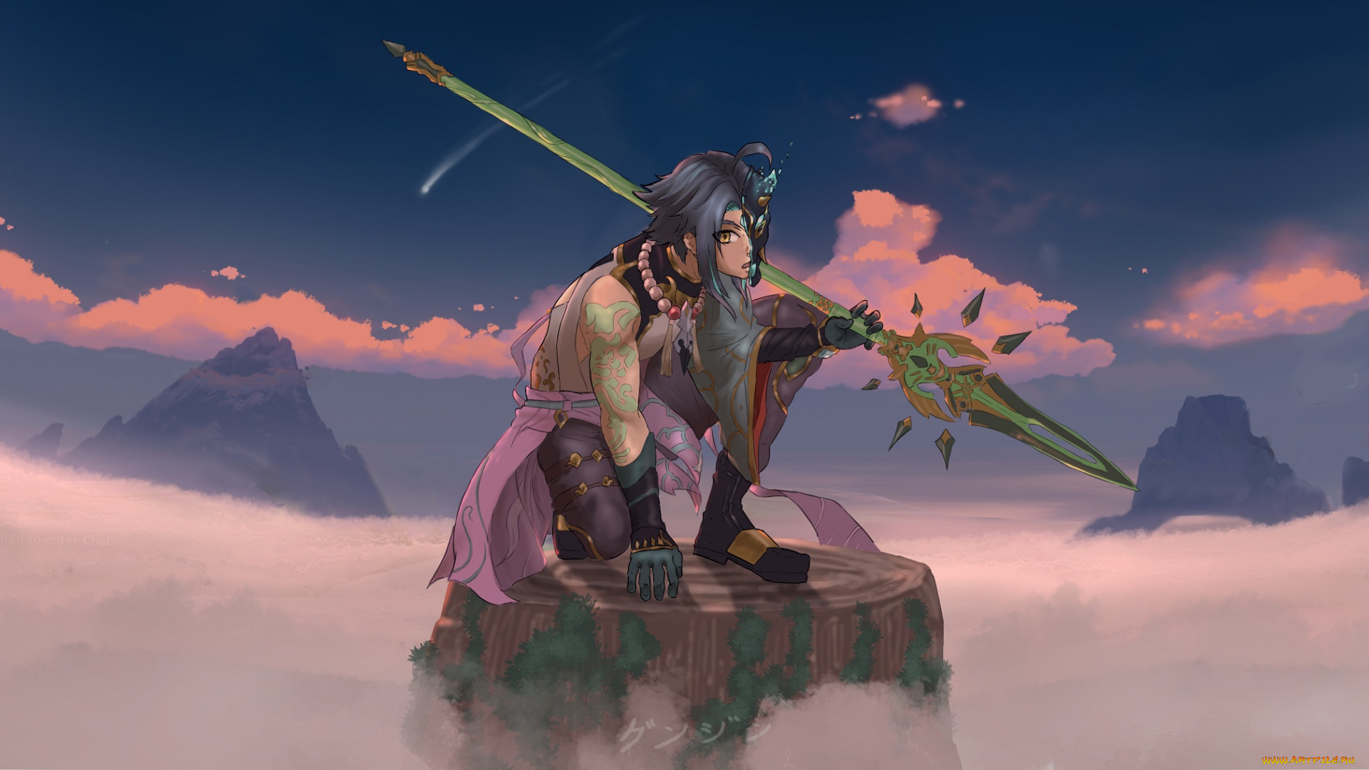 аниме, genshin, impact, genshin, impact