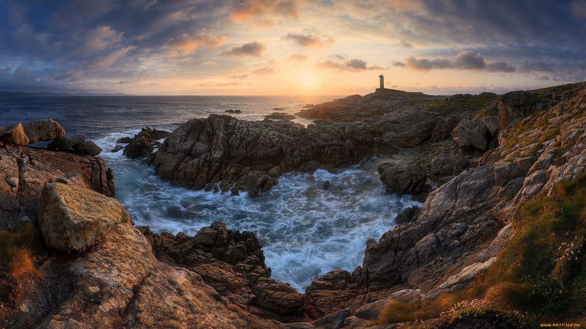 faro, do, roncudo, spain, природа, маяки, faro, do, roncudo