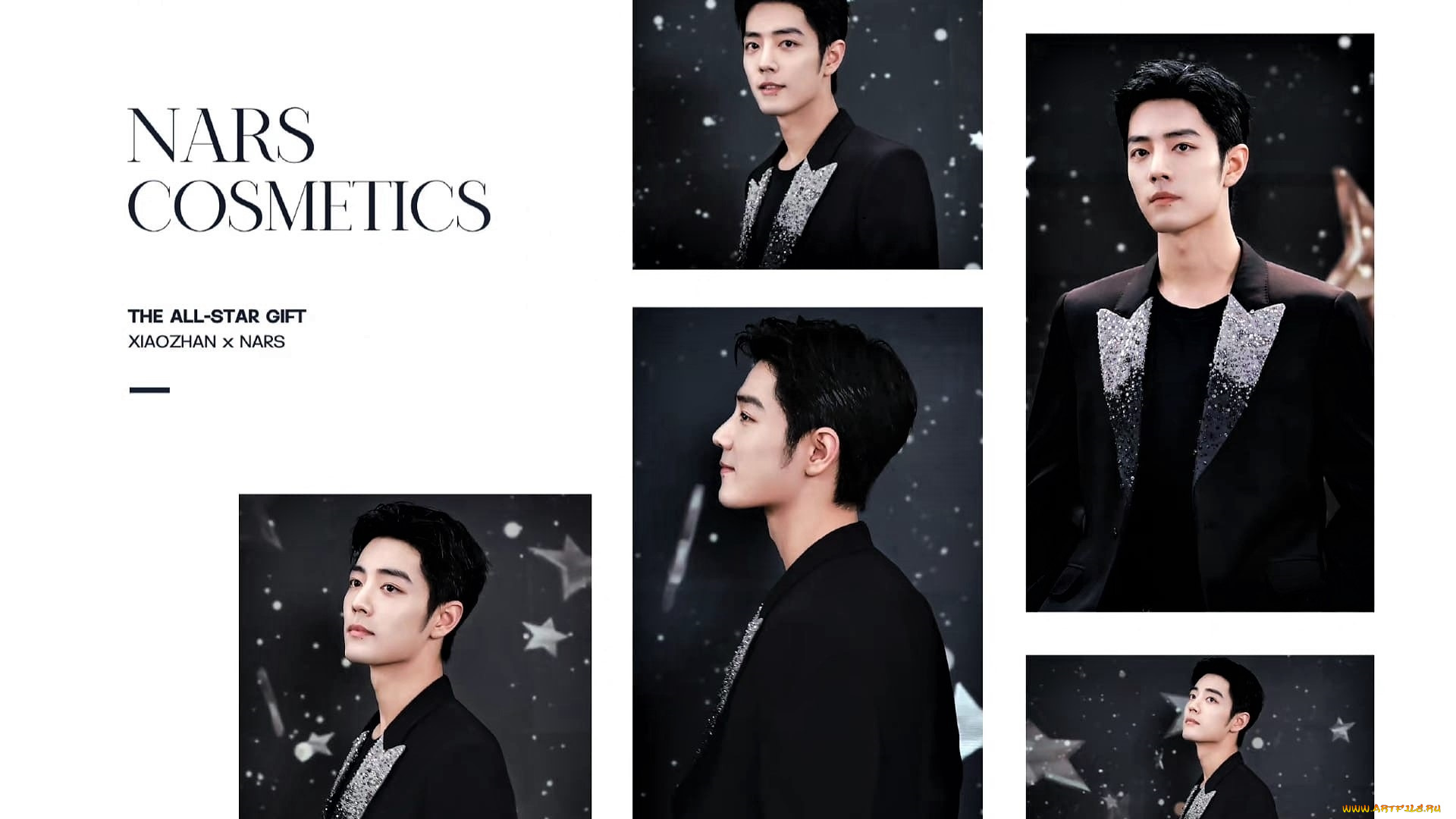 мужчины, xiao, zhan, актер, пиджак