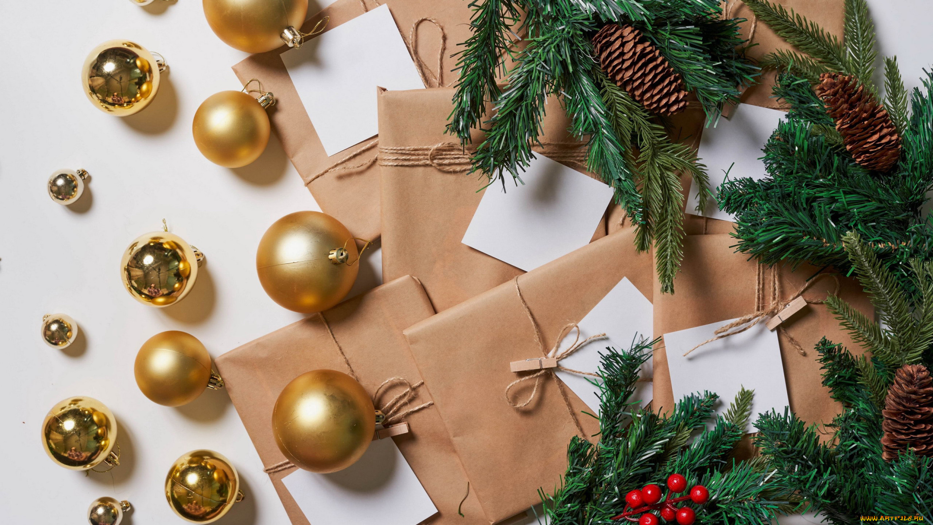 праздничные, подарки, и, коробочки, шишки, шарики, подарки, ленты, банты