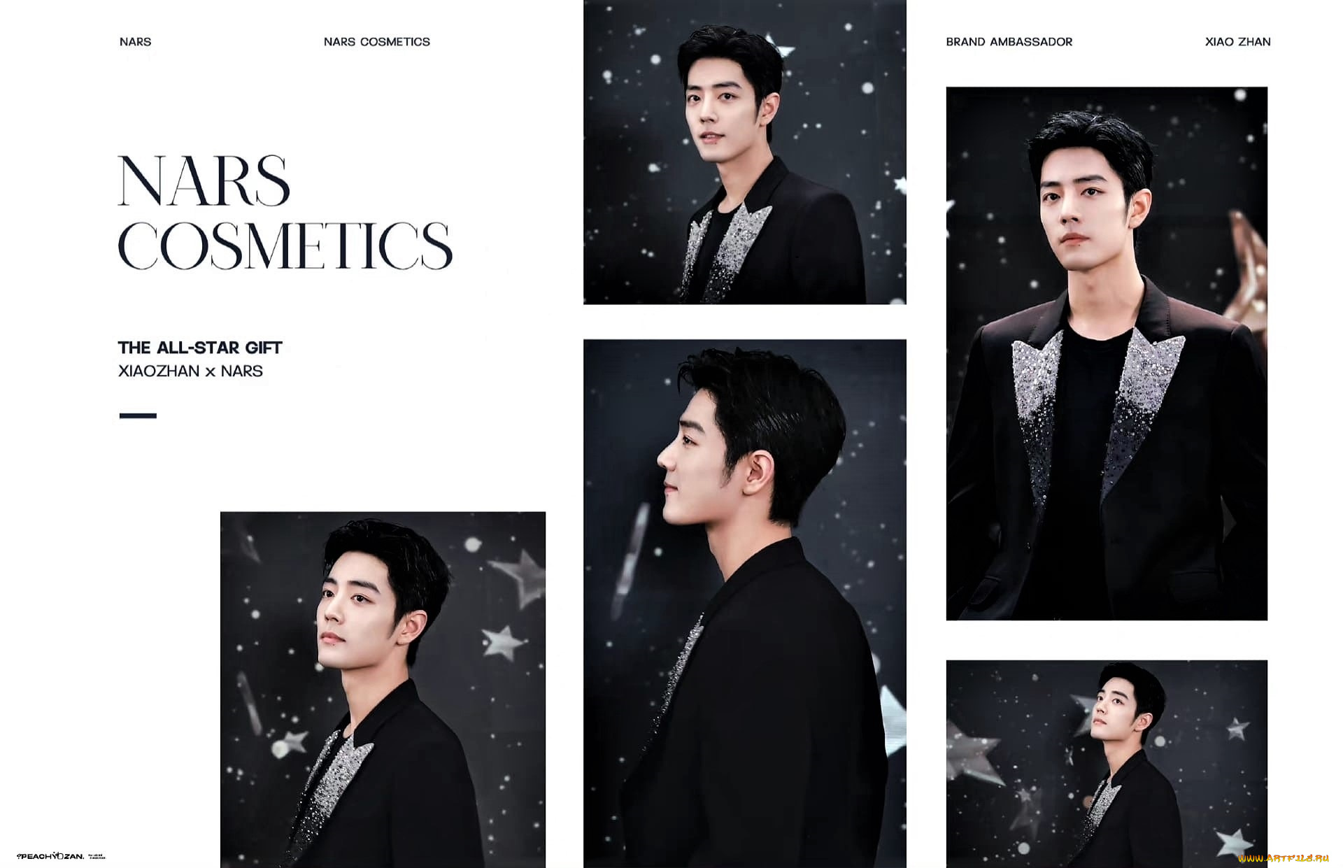 мужчины, xiao, zhan, актер, пиджак