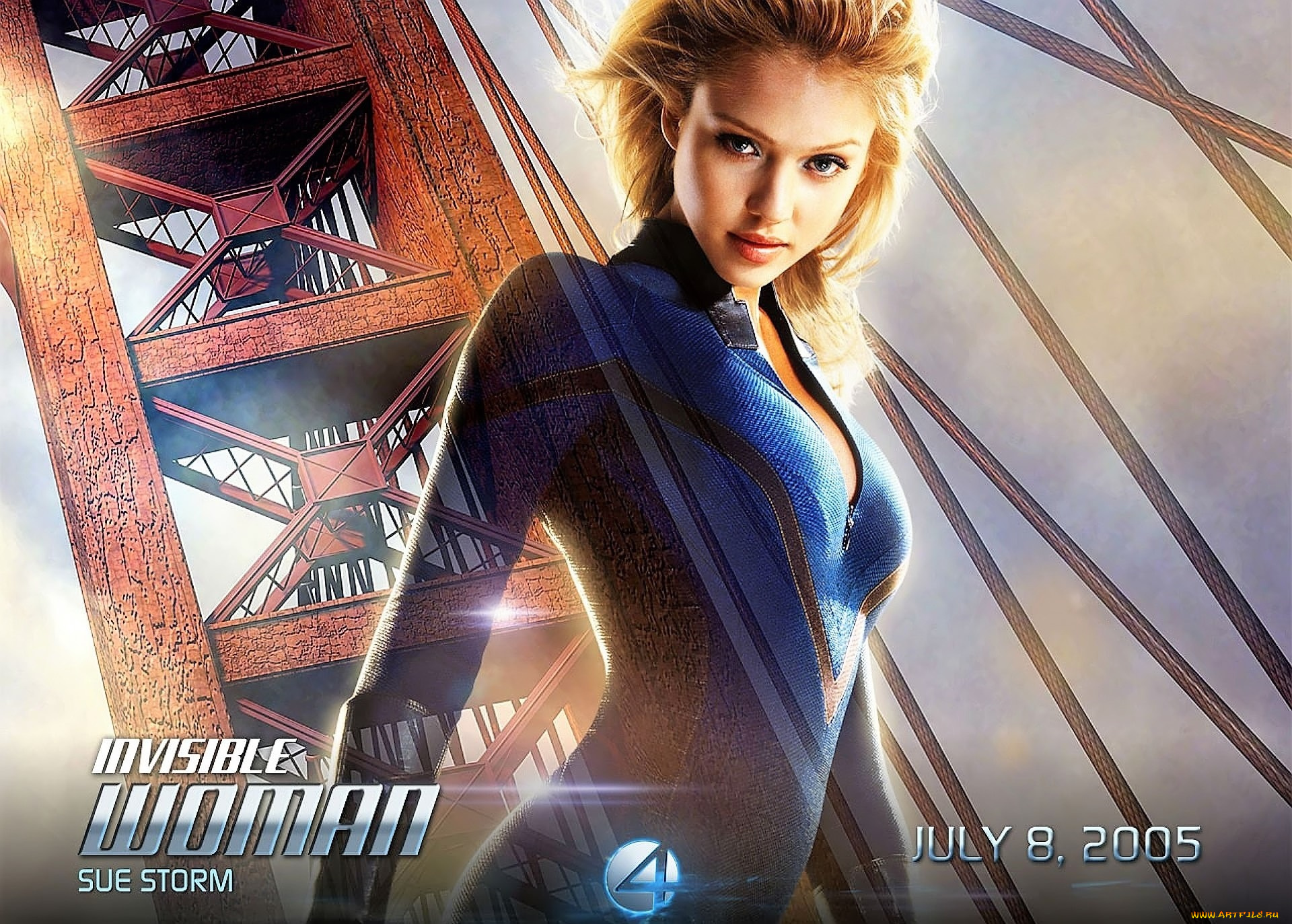 кино, фильмы, fantastic, four, персонаж, мост