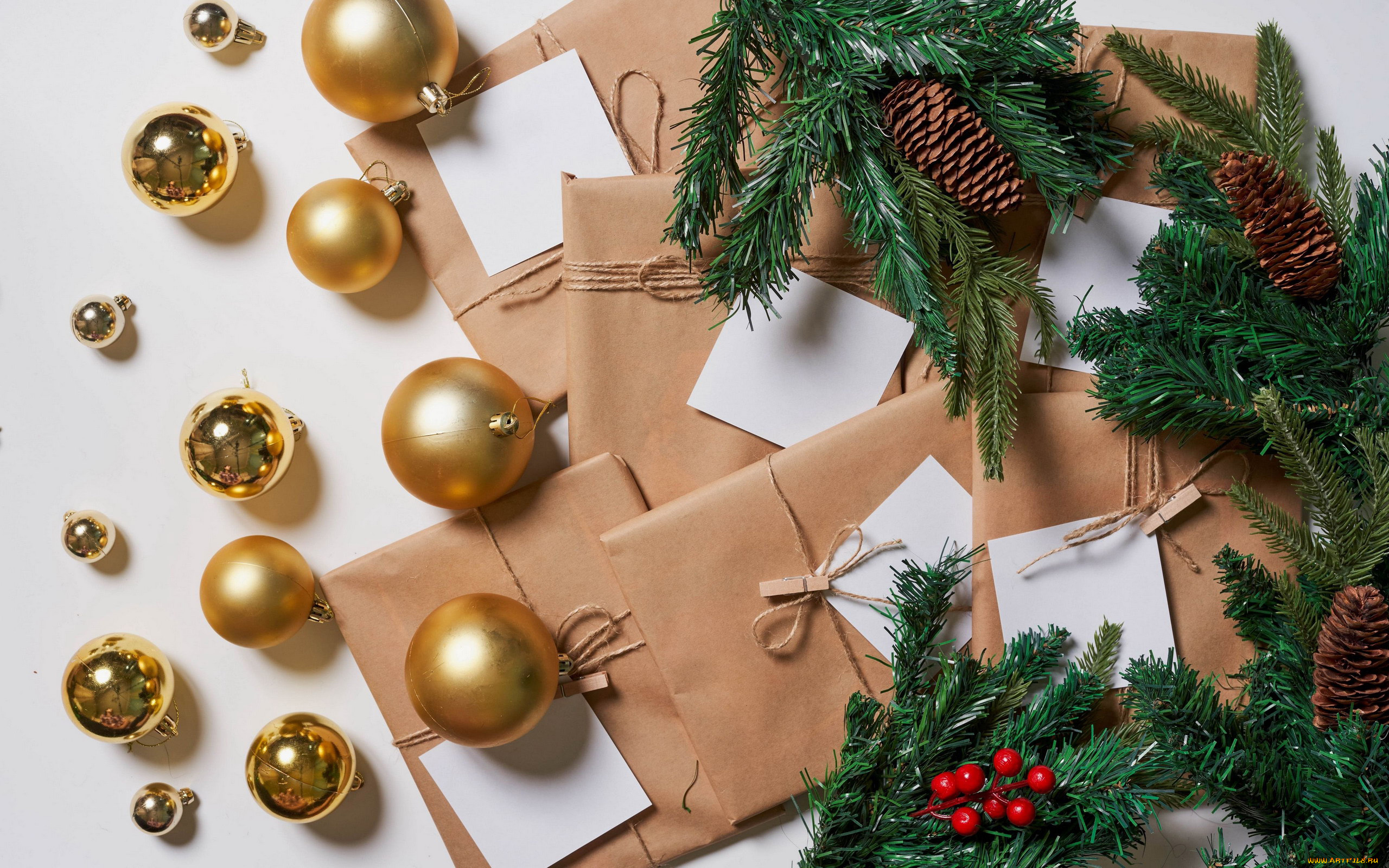 праздничные, подарки, и, коробочки, шишки, шарики, подарки, ленты, банты