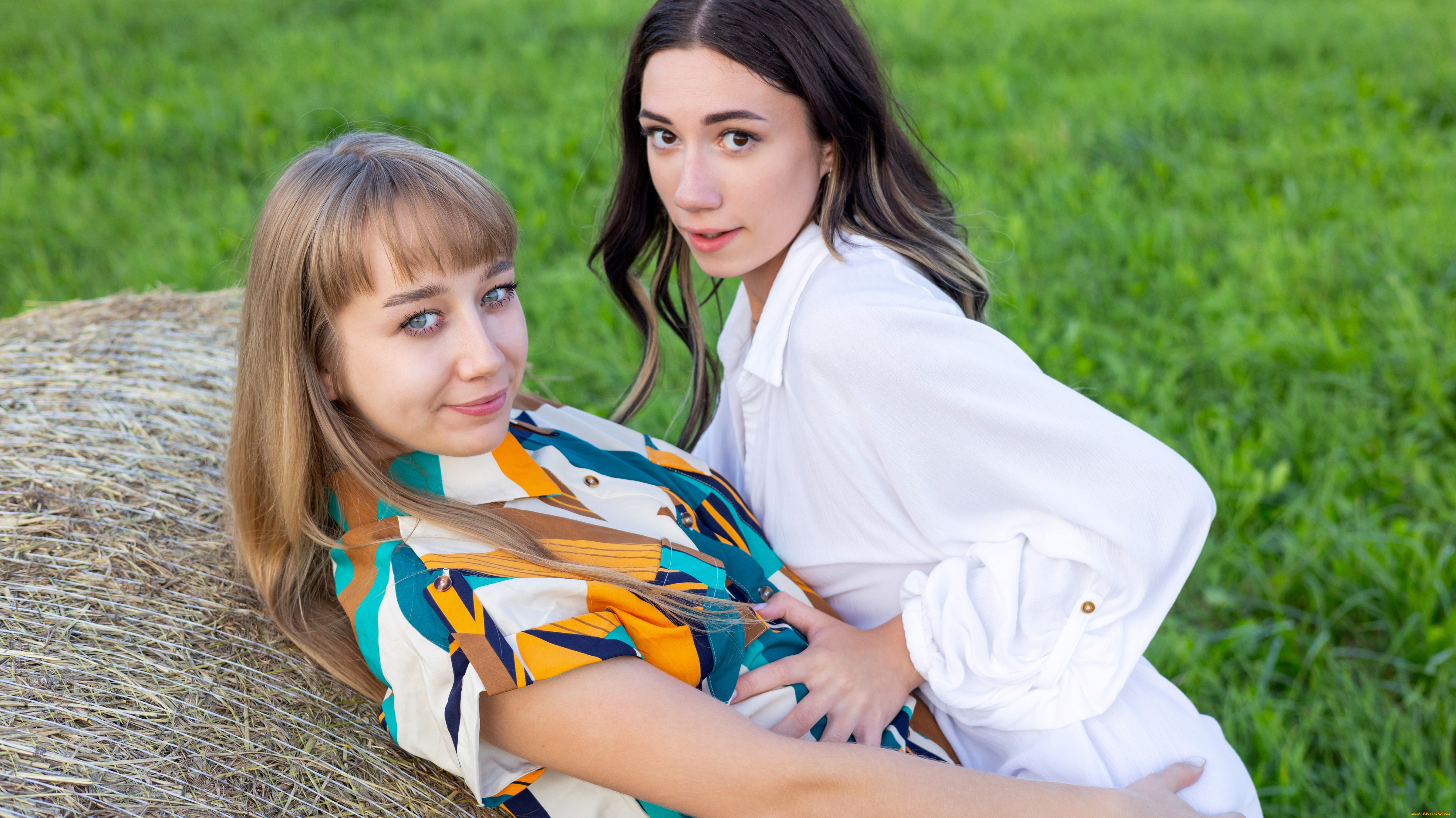 девушки, -, группа, девушек, arete, yeva