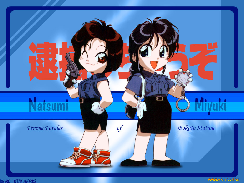 аниме, you`re, under, arrest