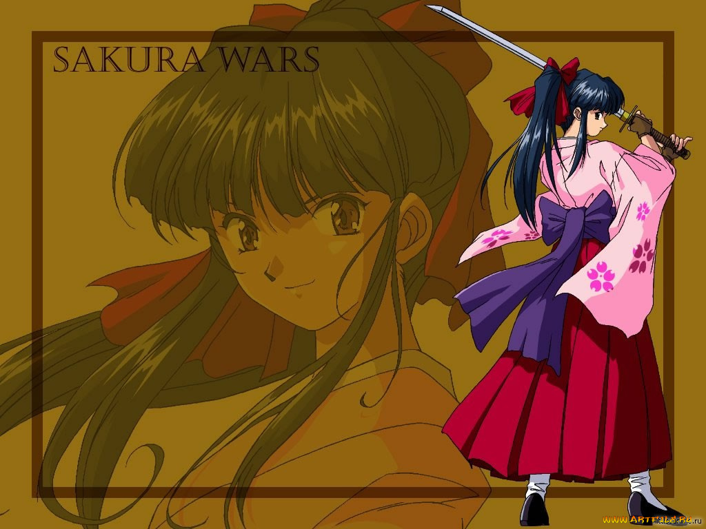 аниме, sakura, wars