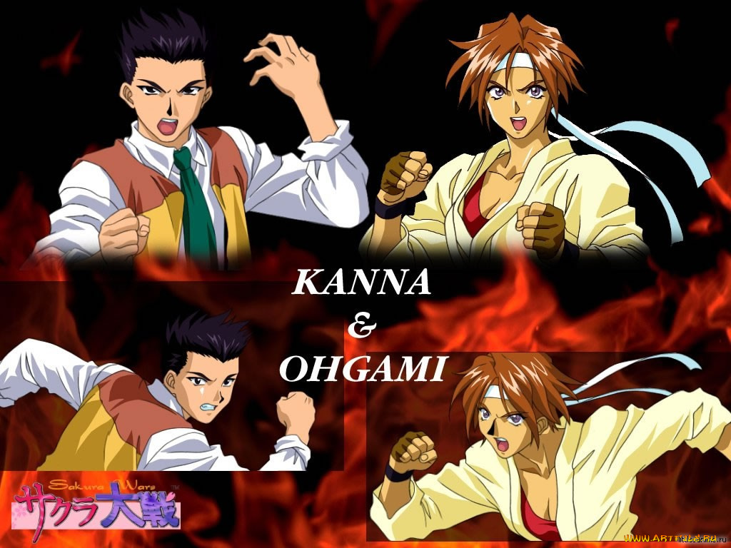 аниме, sakura, wars