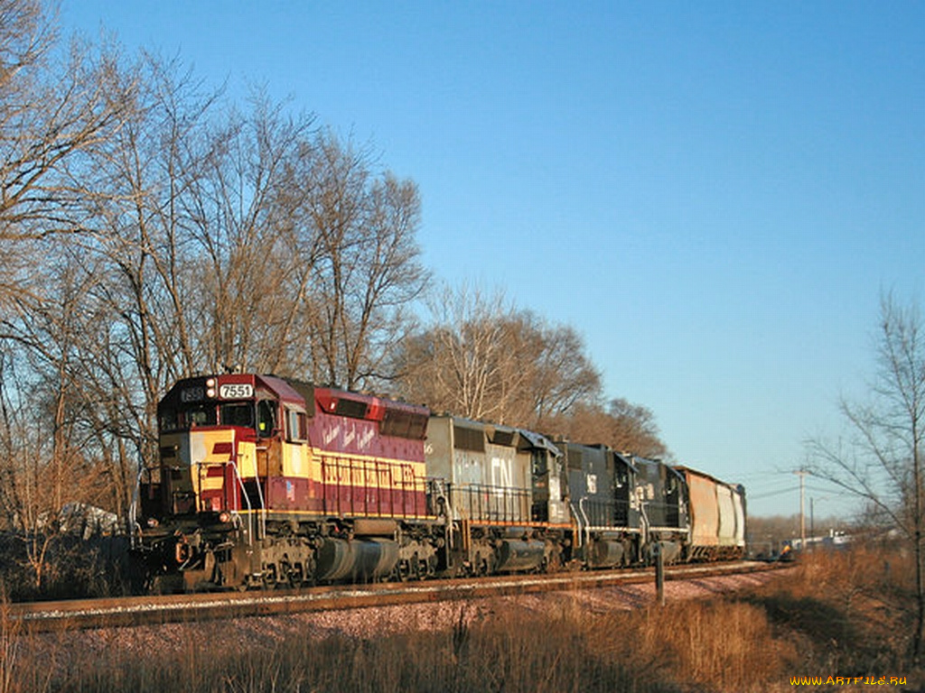 техника, поезда