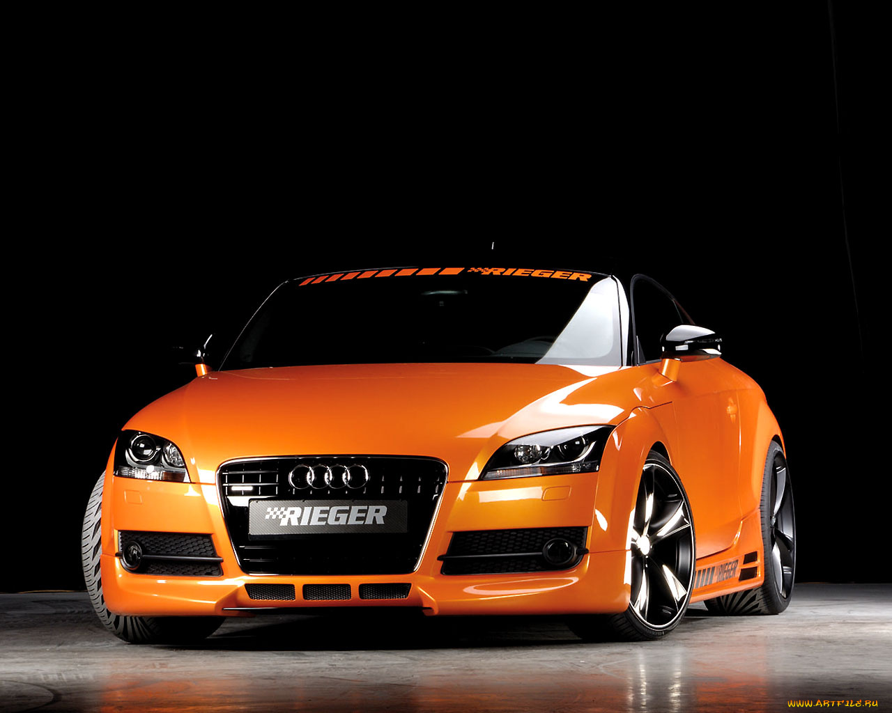 rieger, tuning, audi, tt, 2007, автомобили